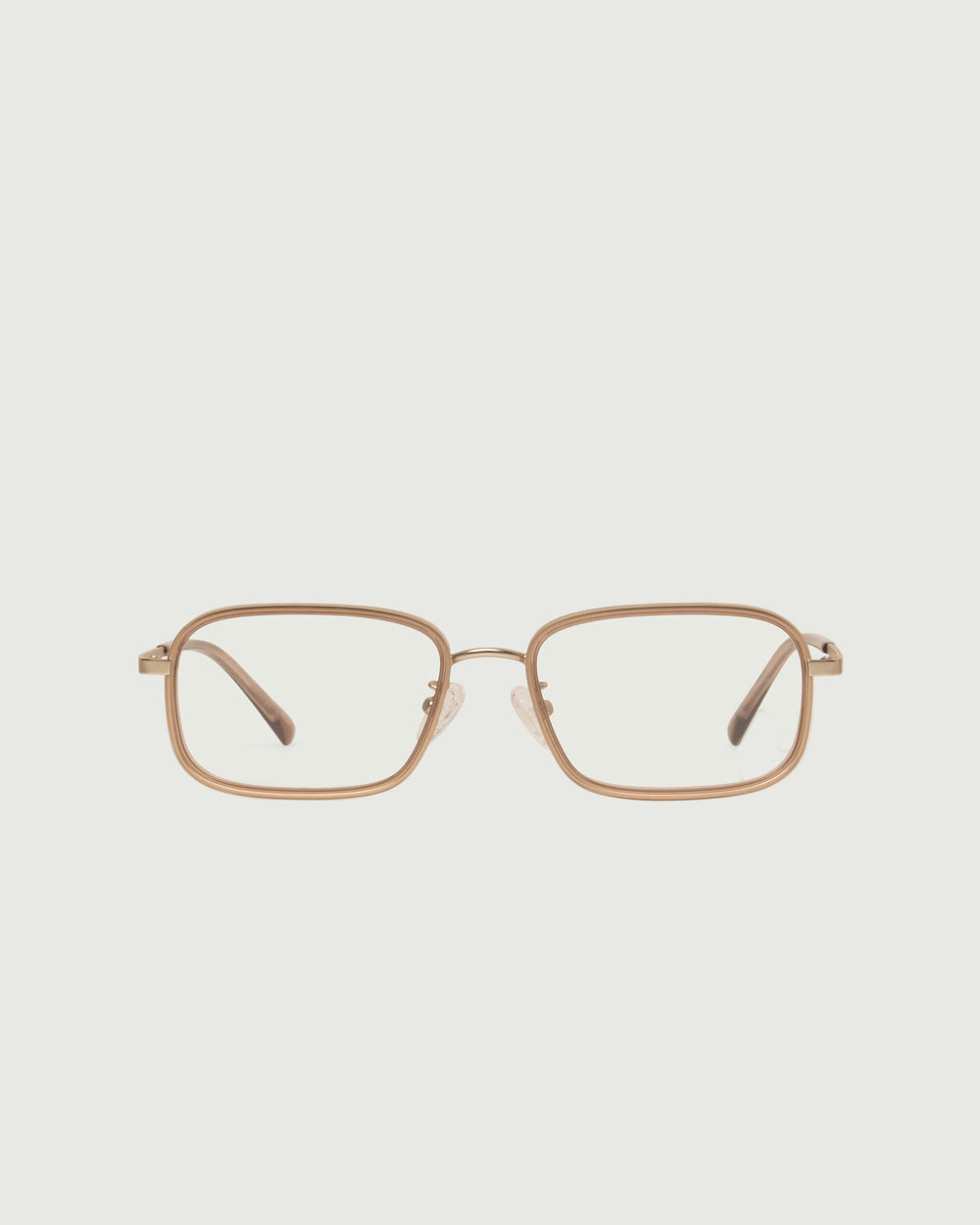 Soybean::Cato Eyeglasses square Brown metal front