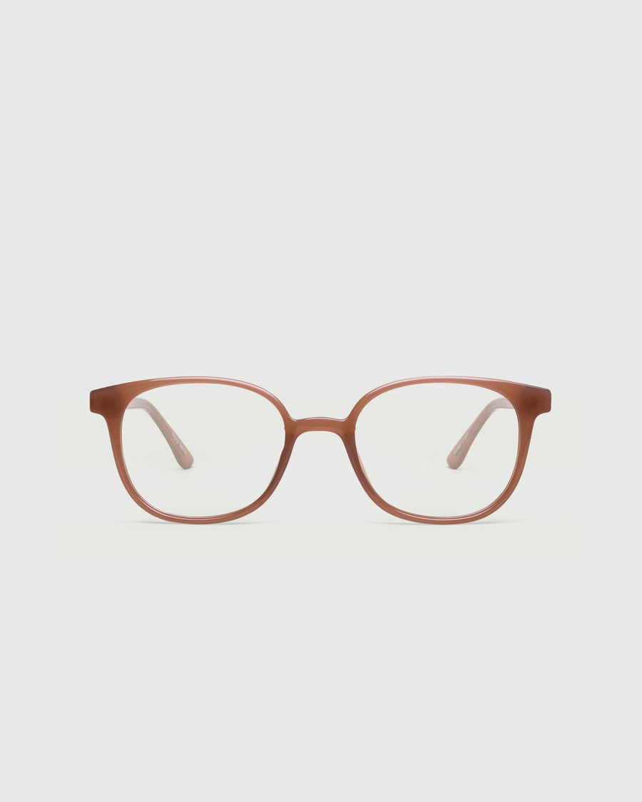 Bleecker Eyeglasses square orange plastic front