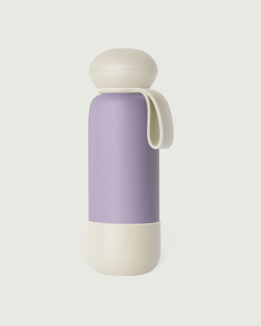 Flask  Tumbler Bottle purple  front