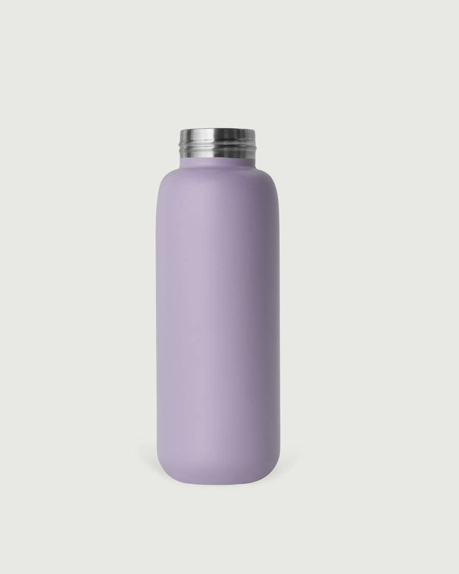 Flask  Tumbler Bottle purple  front