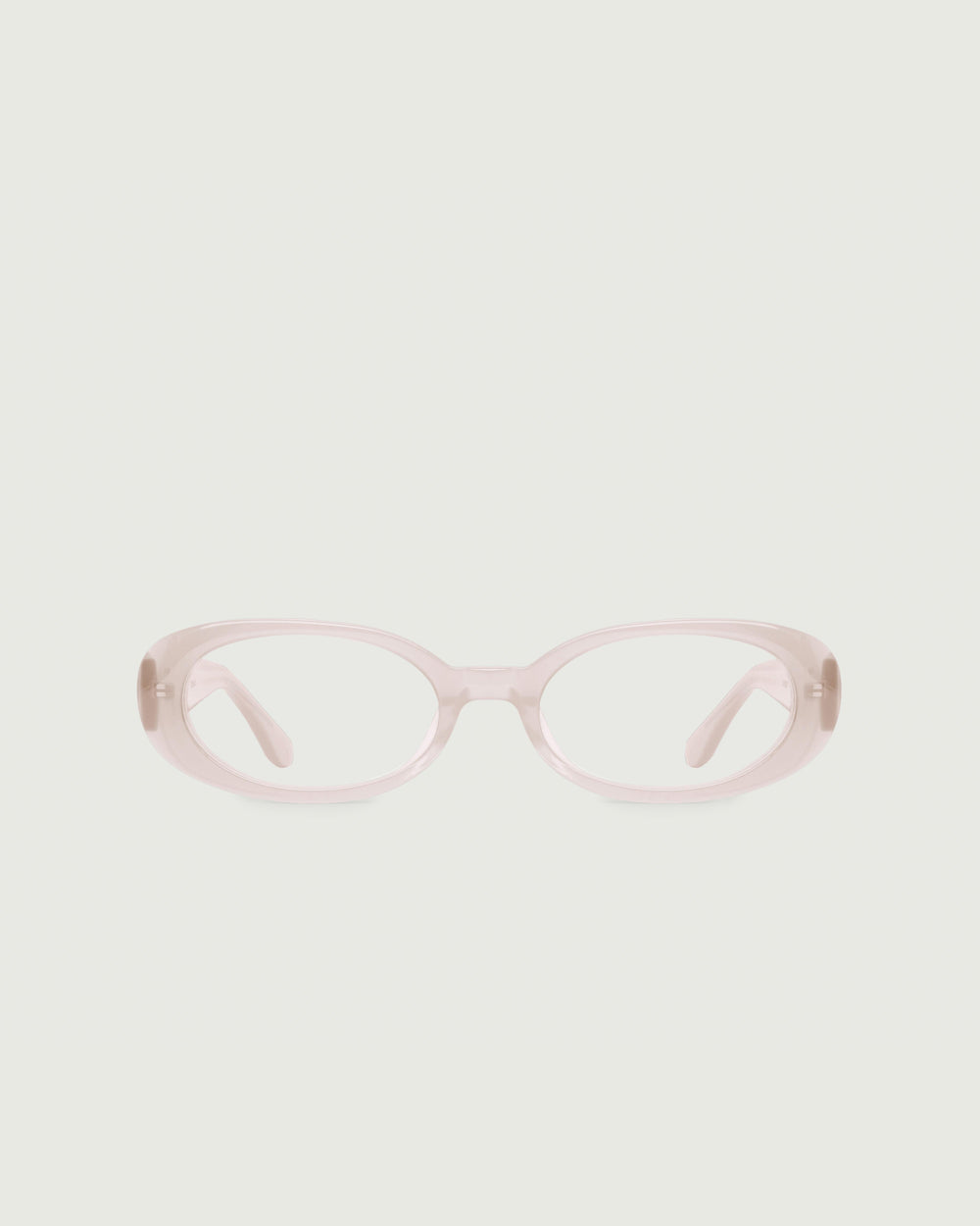 Taffy::Devon Eyeglasses oval pink  acetate front