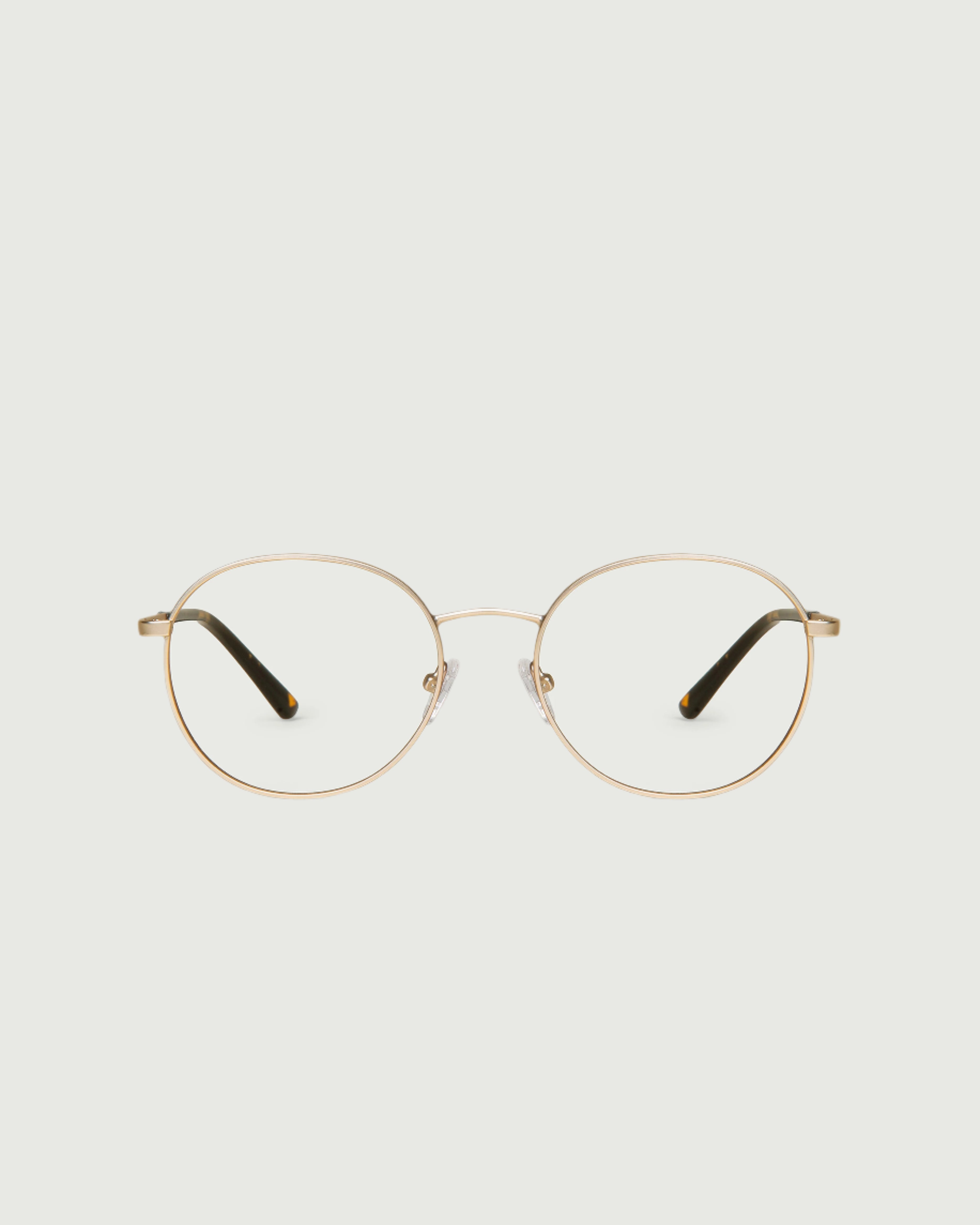 Tinsel::Quill Anti-Radiation Glasses pilot gold recycled polyester front