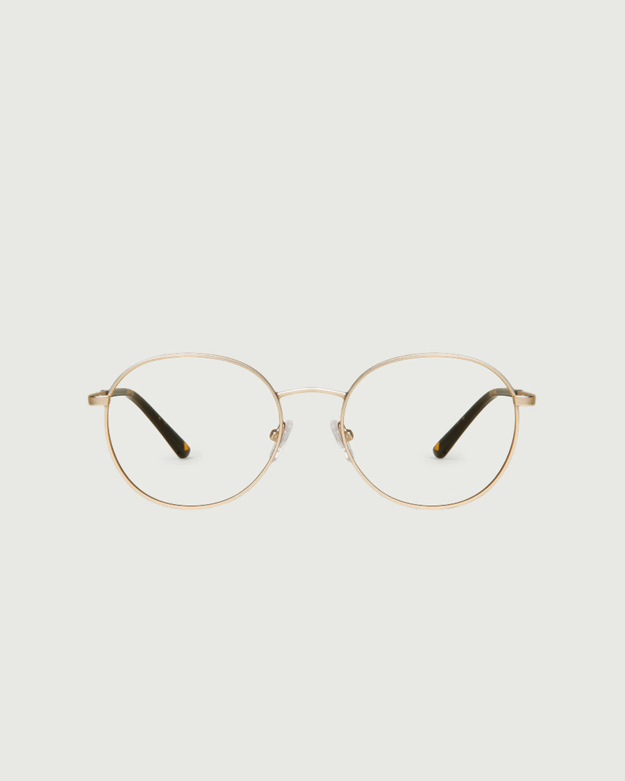 Quill Anti-Radiation Glasses pilot gold recycled polyester front