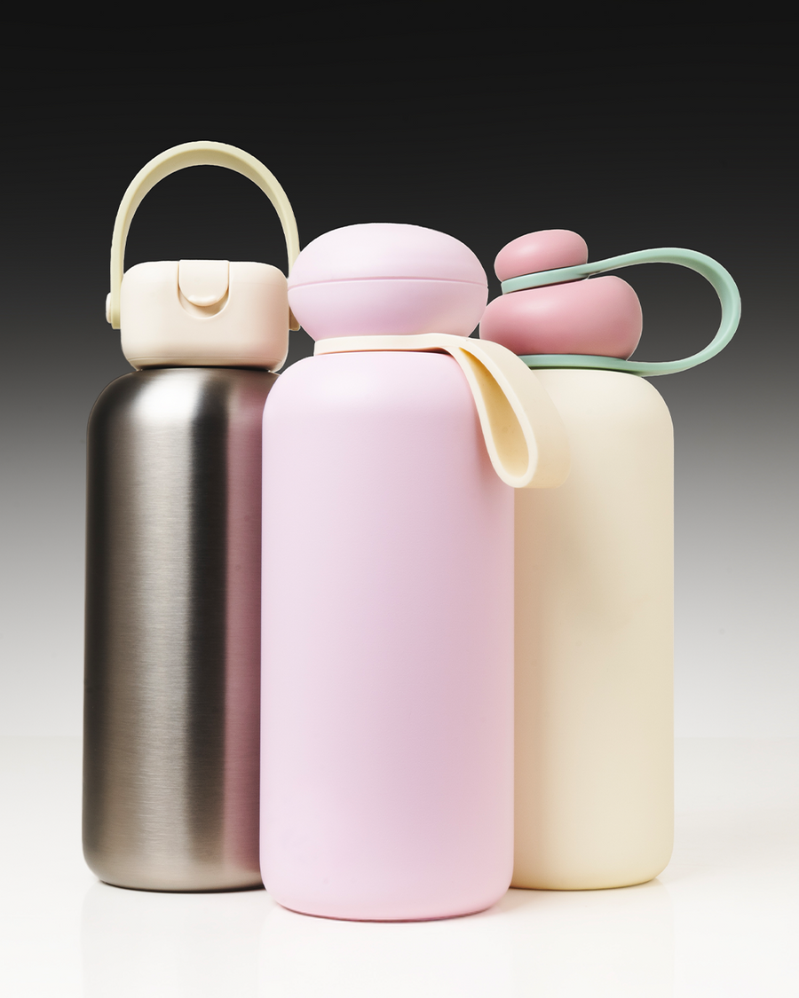 40oz Bottle Flask Tumbler Bottle green mobile full image