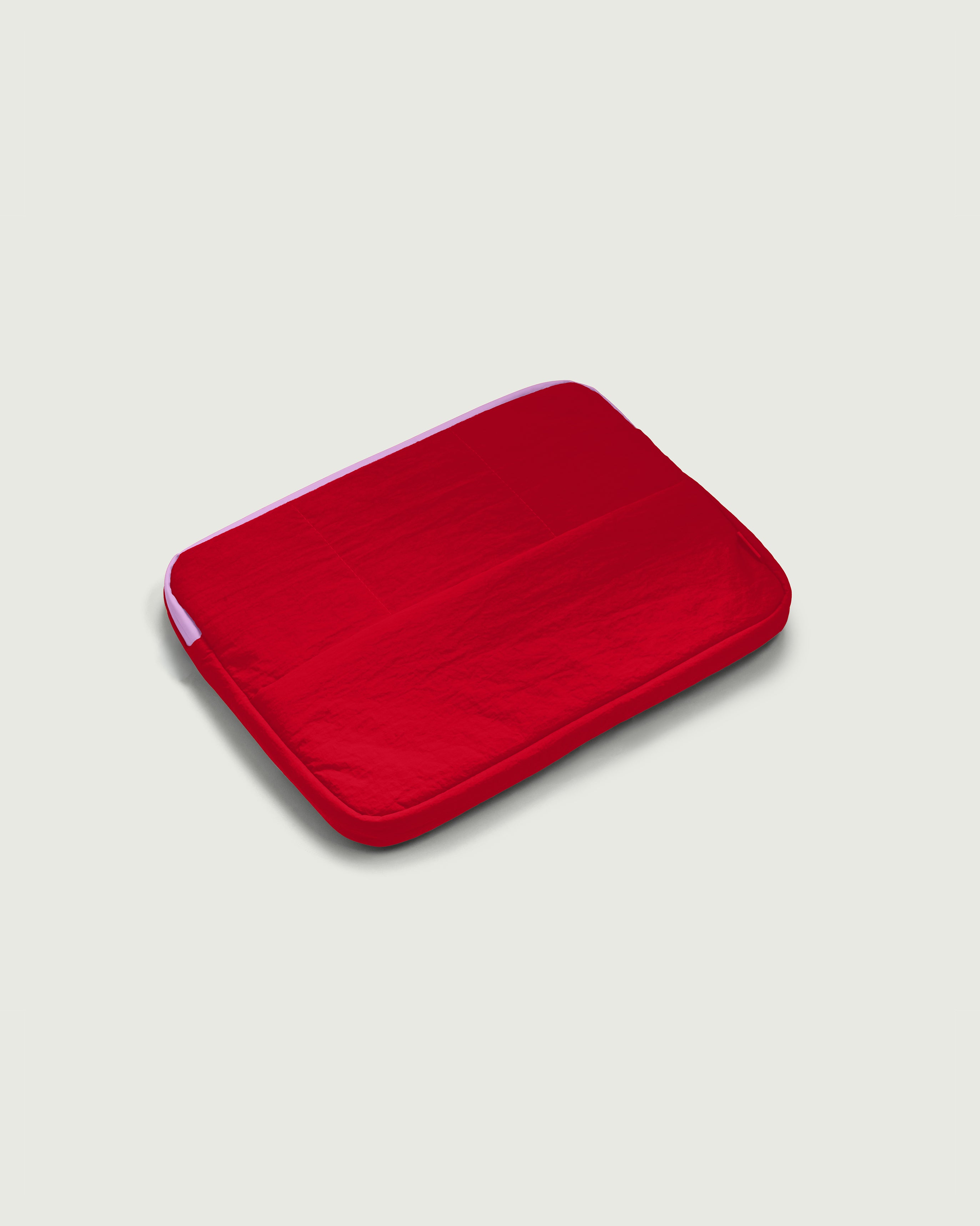 Valentine::Laptop Sleeve  Red  front diagonal