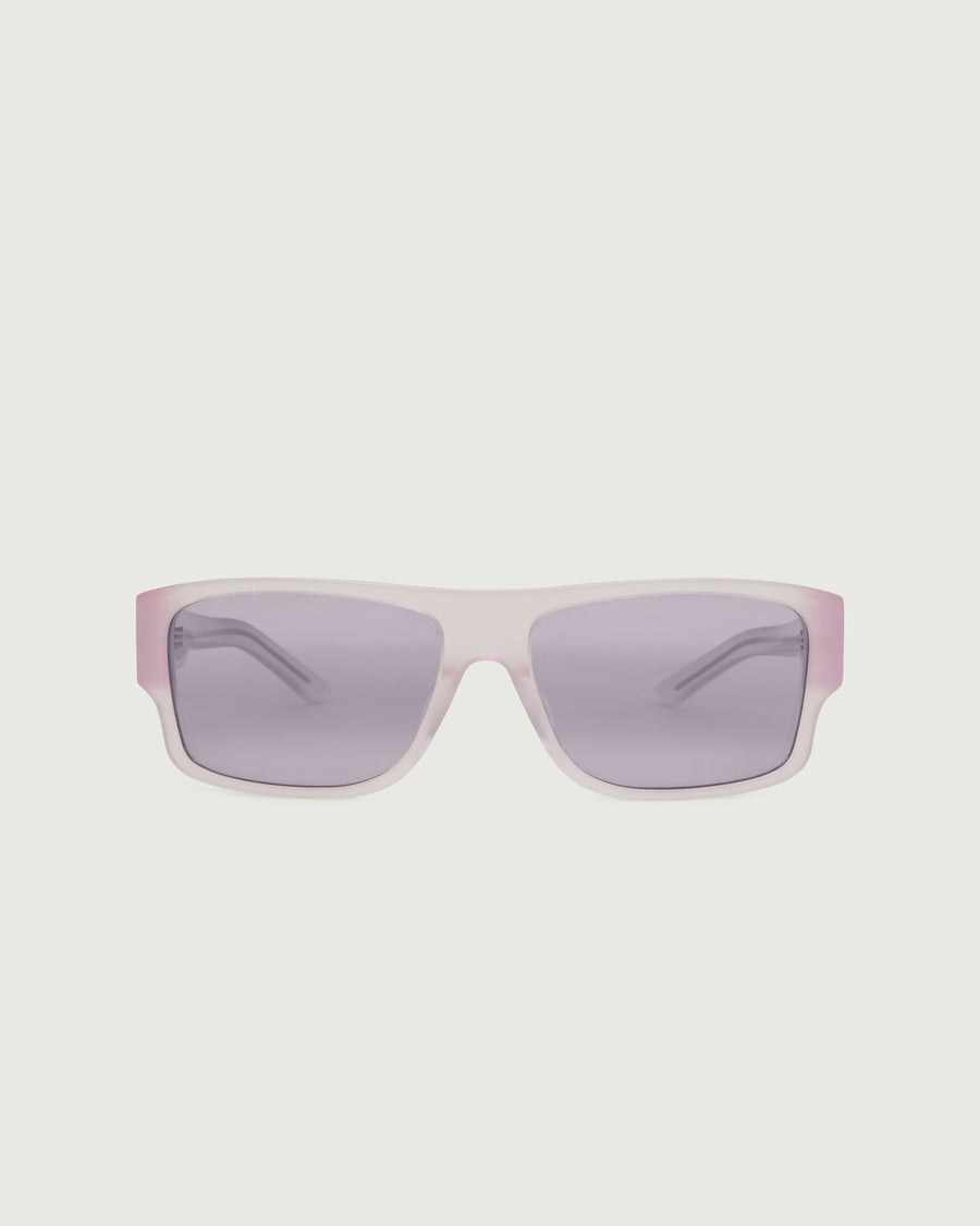 Nolan Sunglasses square pink acetate front