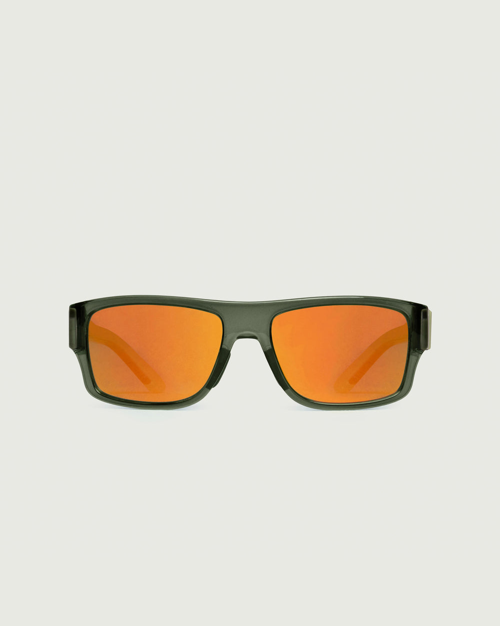 Vine Polarized::Nolan Kids Sunglasses square Green recycled polyester front