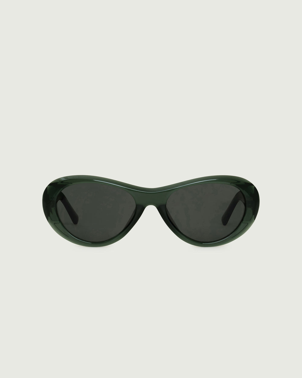 Viper ::Brooke Sunglasses pilot green recycled polyester front
