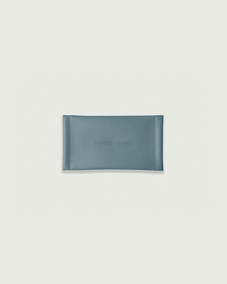 Duo Sac Eyewear case Blue  front