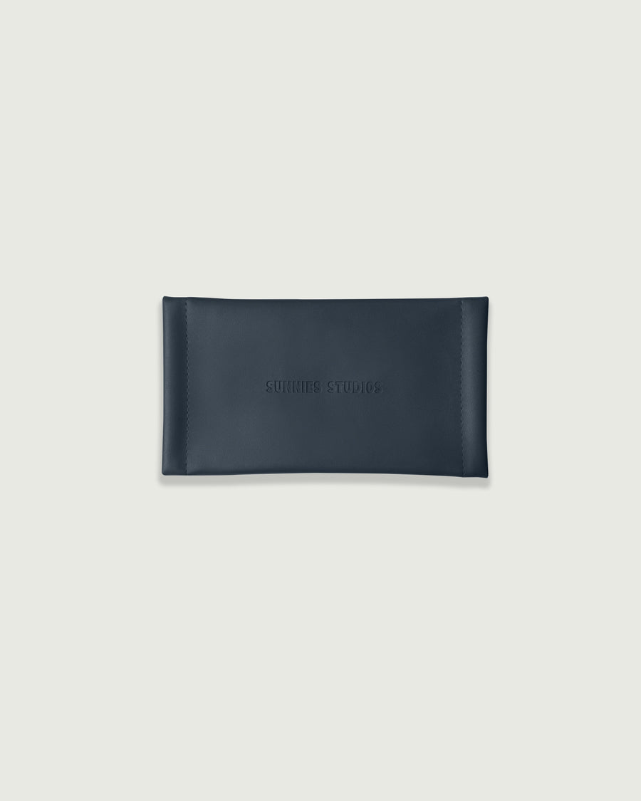 Duo Sac Eyewear Case navy   front