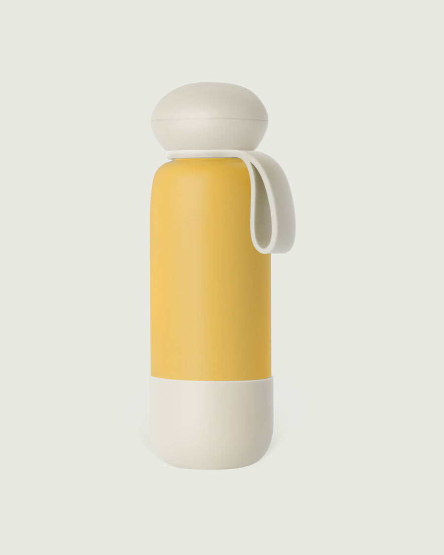 Flask  Tumbler Bottle yellow  front