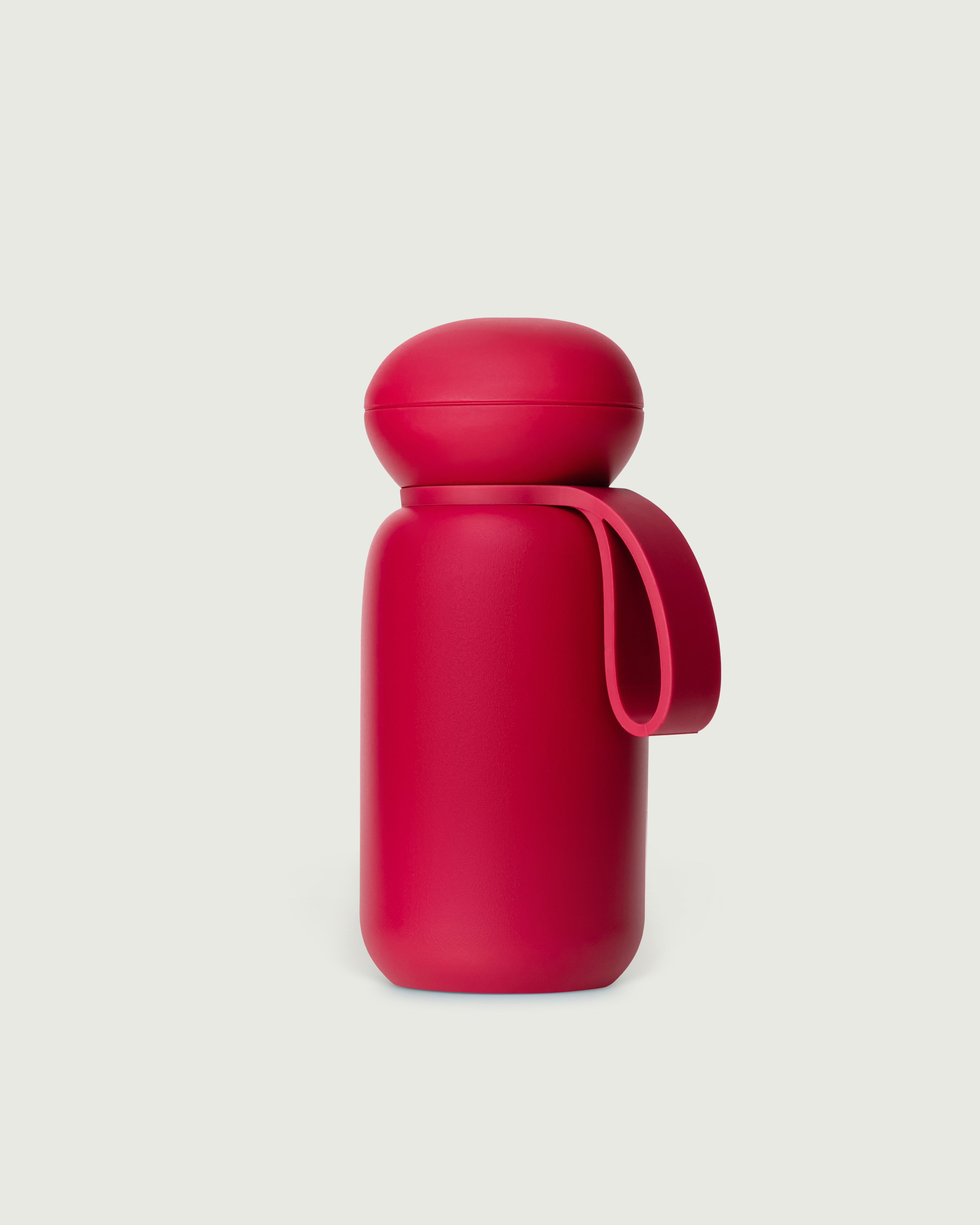 Boysenberry-16oz::Sunnies Flask  Tumbler pink  front