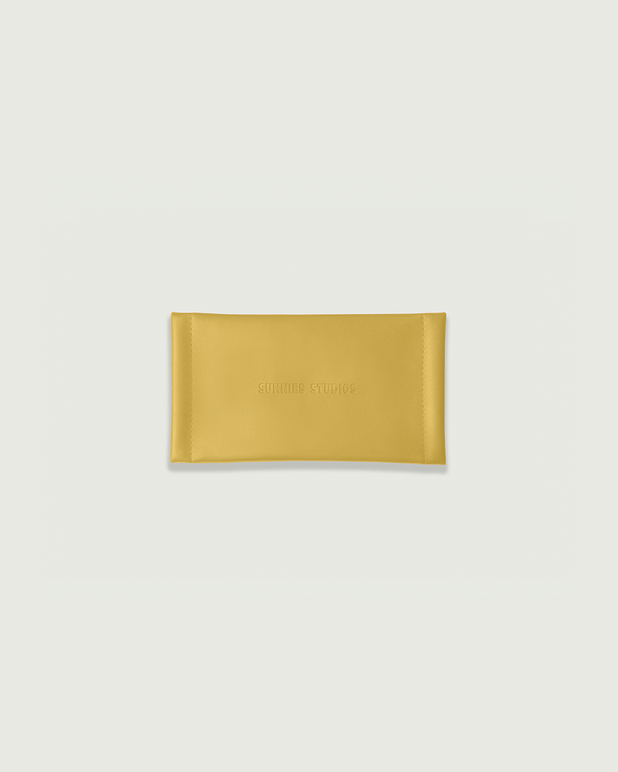 Duo Sac Eyewear case Yellow  front