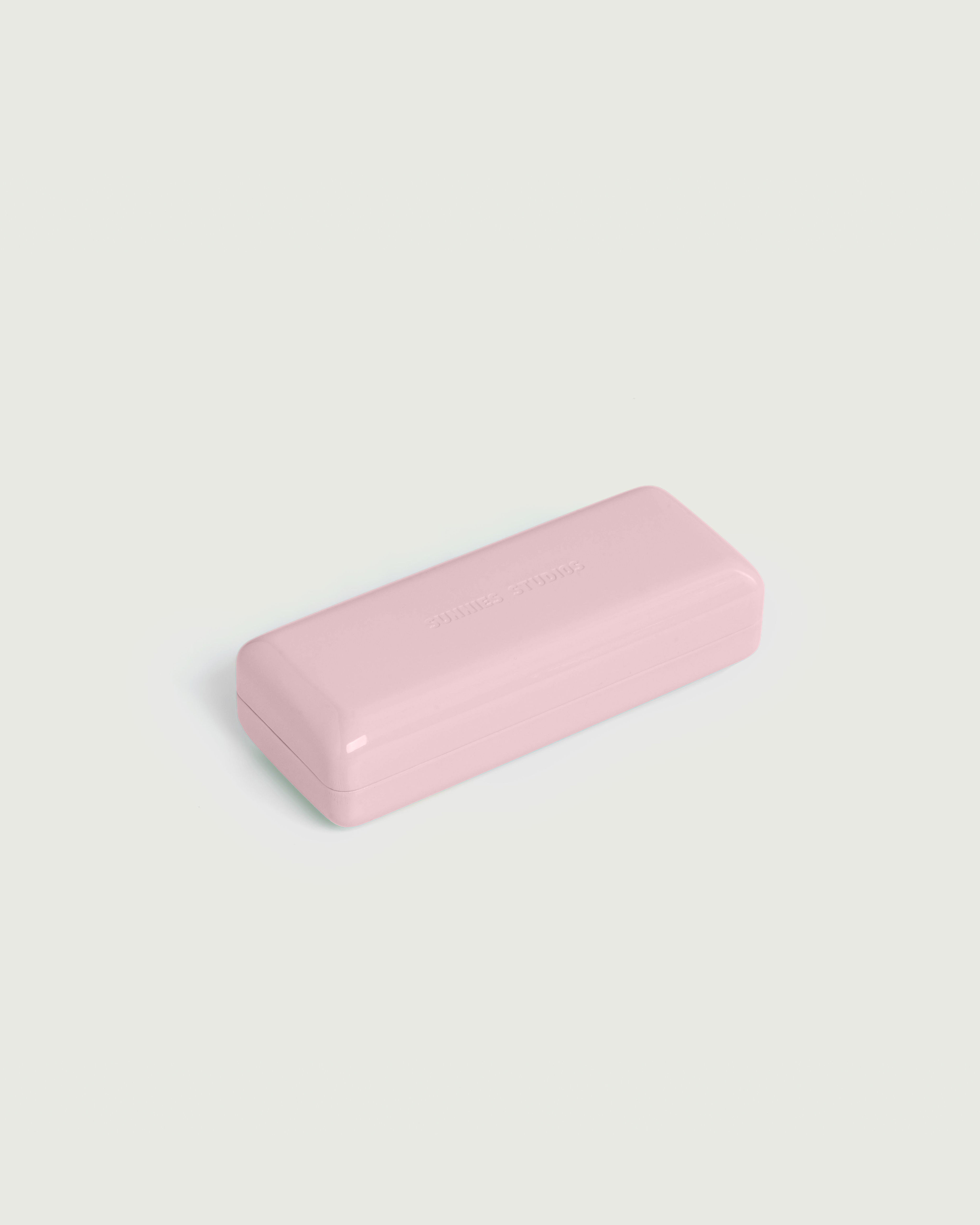 Taffy::Hard Case Eyewear case Pink   front diagonal