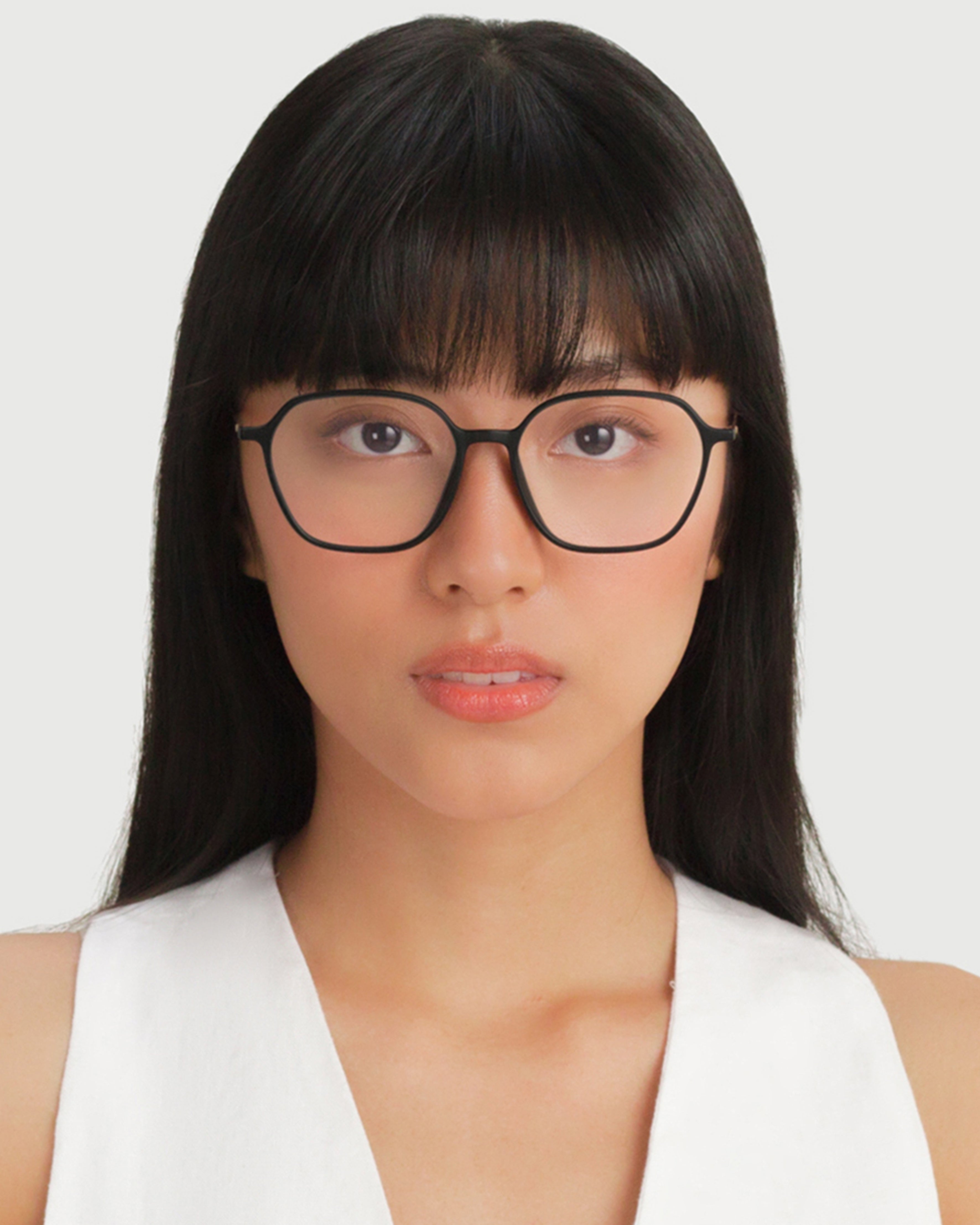 women Helsinki+ Eyeglasses square nude plant-based