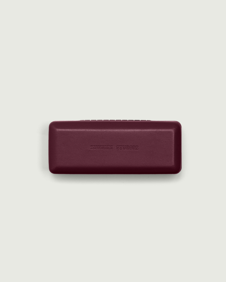 Hard Case Eyewear case Red  front