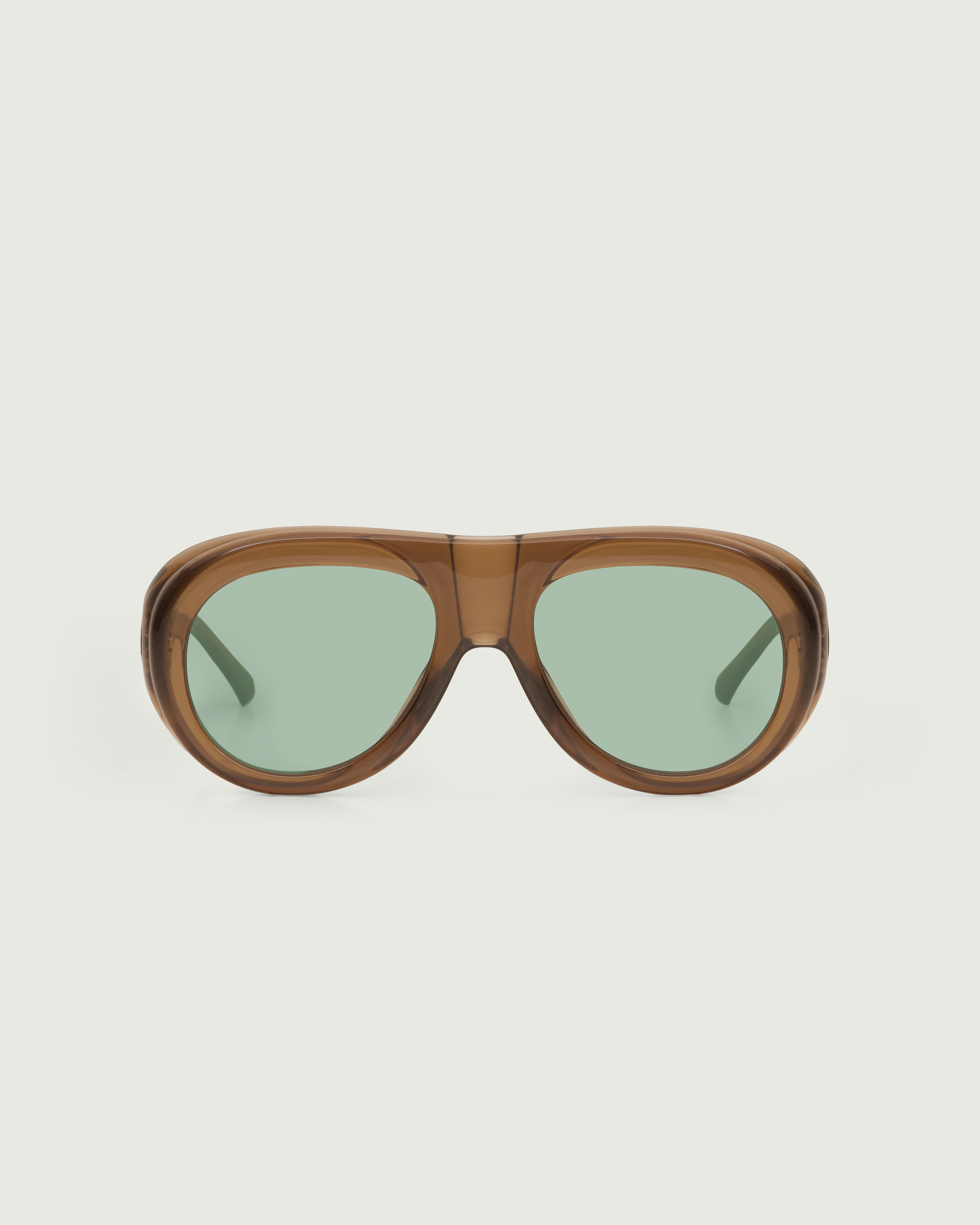 Cacao::Paloma Sunglasses Pilot Brown Acetate front