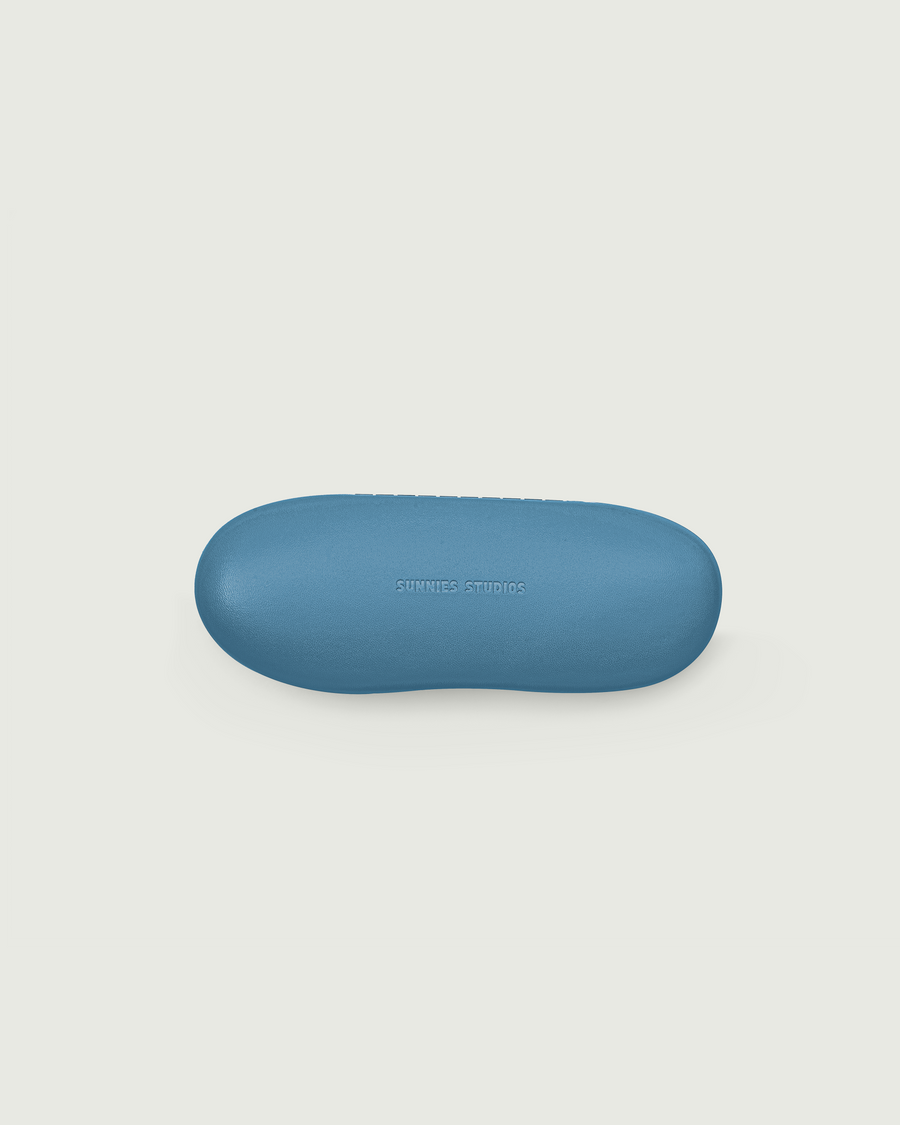 Pebble Hard Case Eyewear case Blue  front
