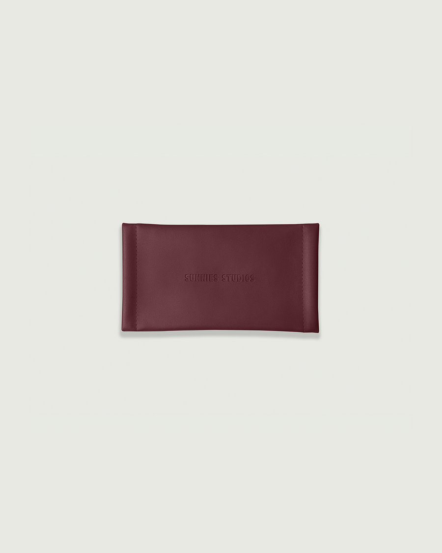 Duo Sac Eyewear case Red  front