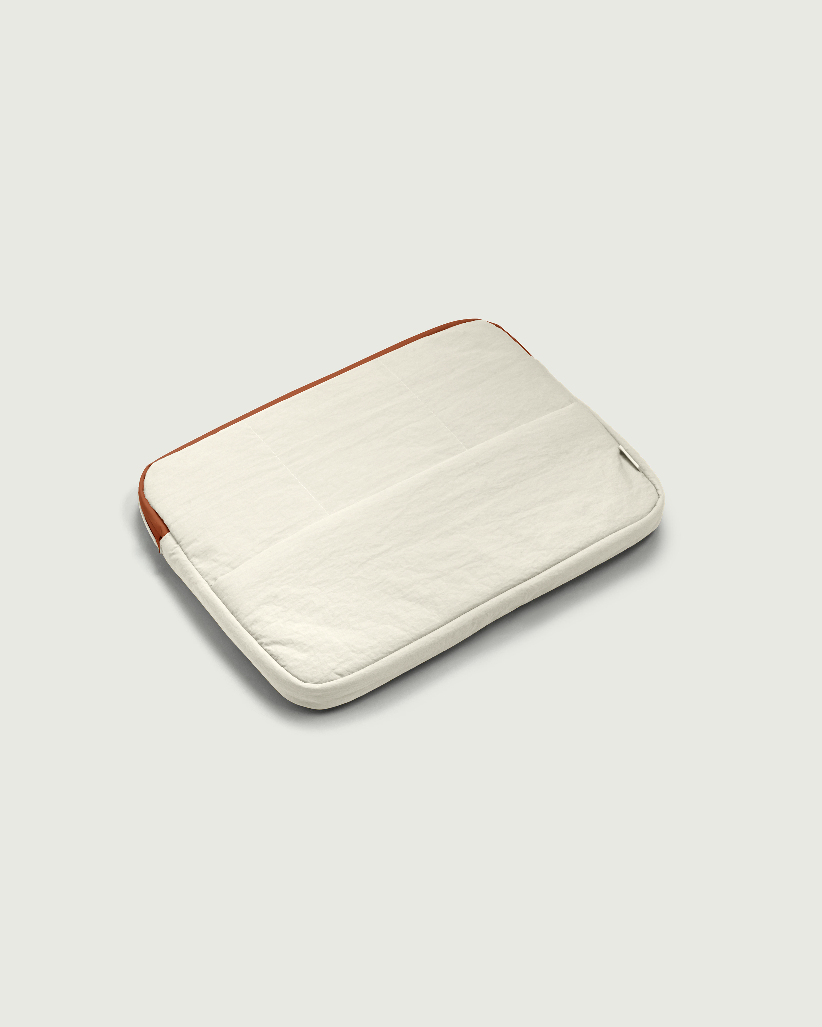 Sienna::Laptop Sleeve  White  front diagonal