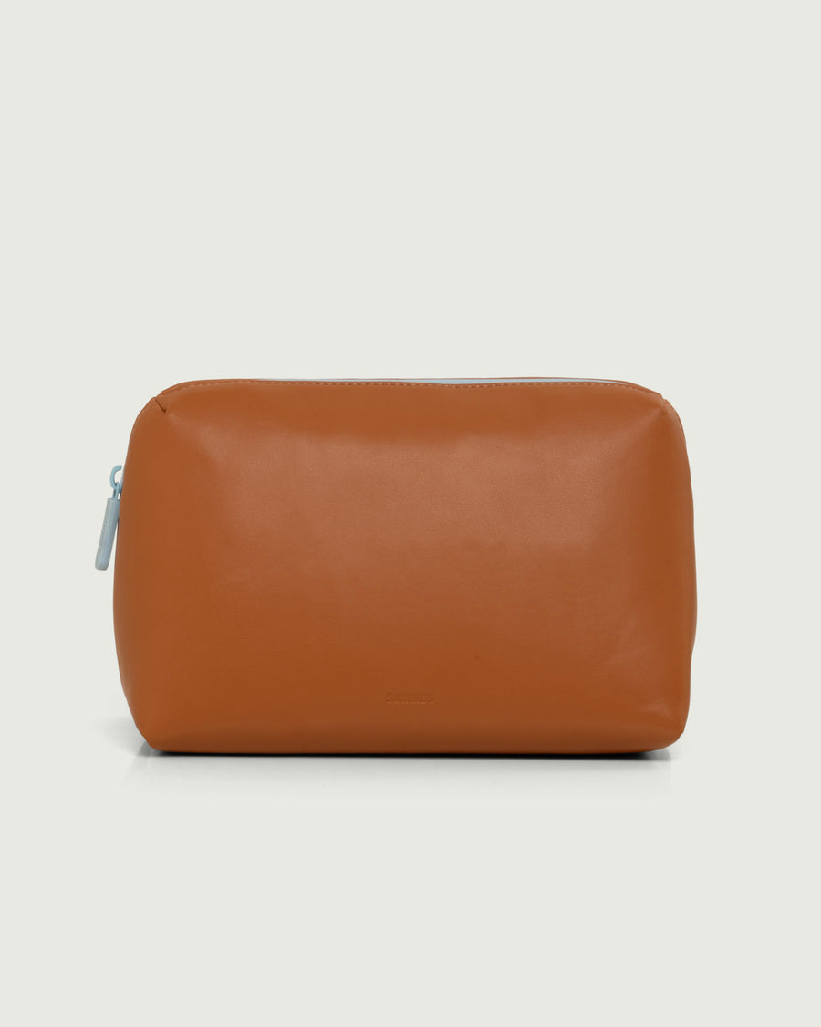 Travel Pouch  brown  front