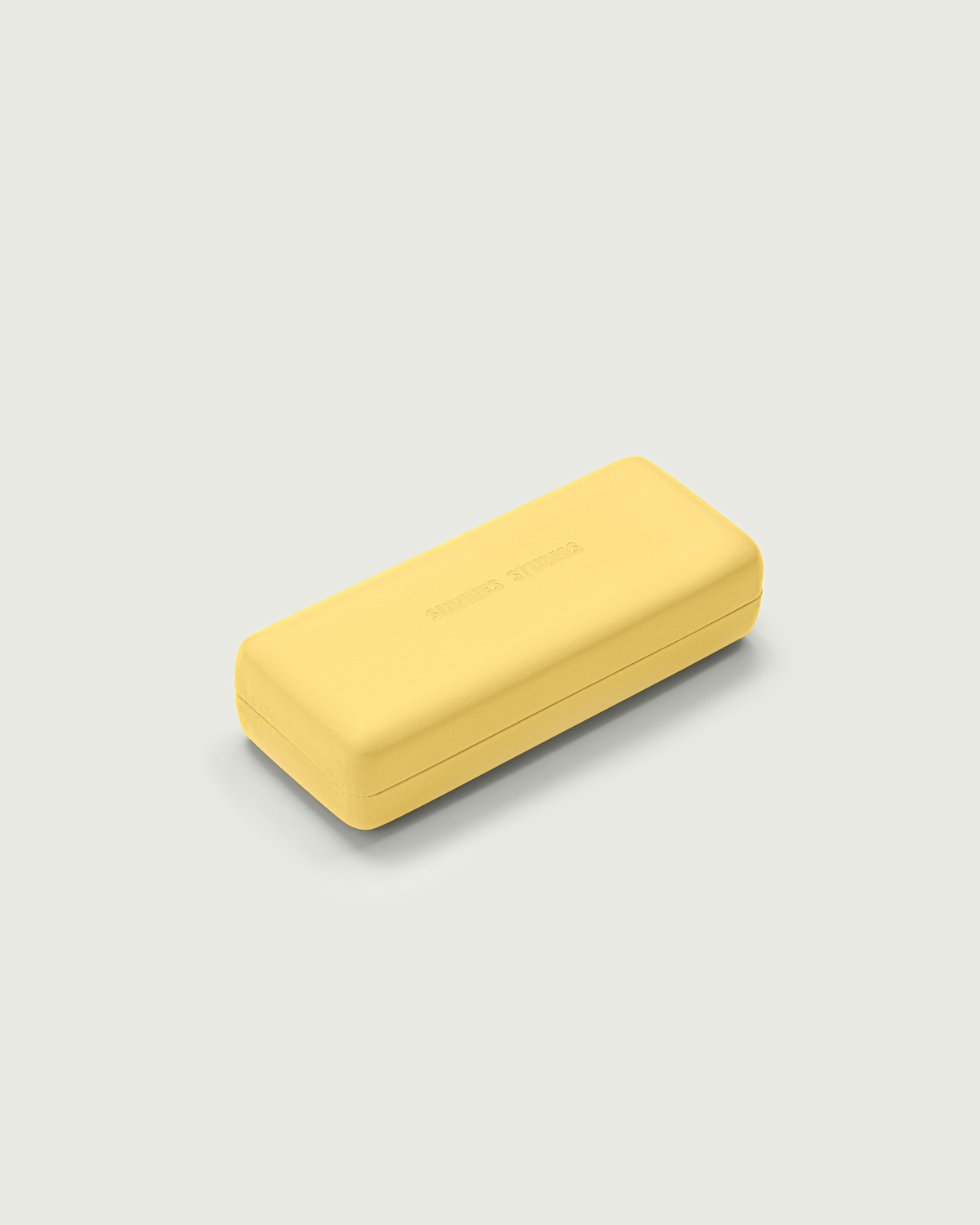 Daffodil::Hard Case Eyewear case Yellow  front diagonal