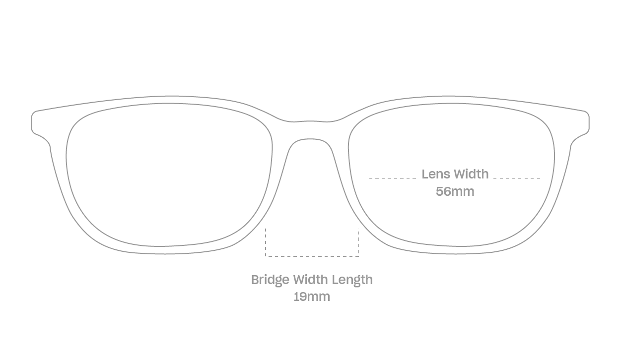 measurement::lens width Neal Wide  Eyeglasses rectangle acetate