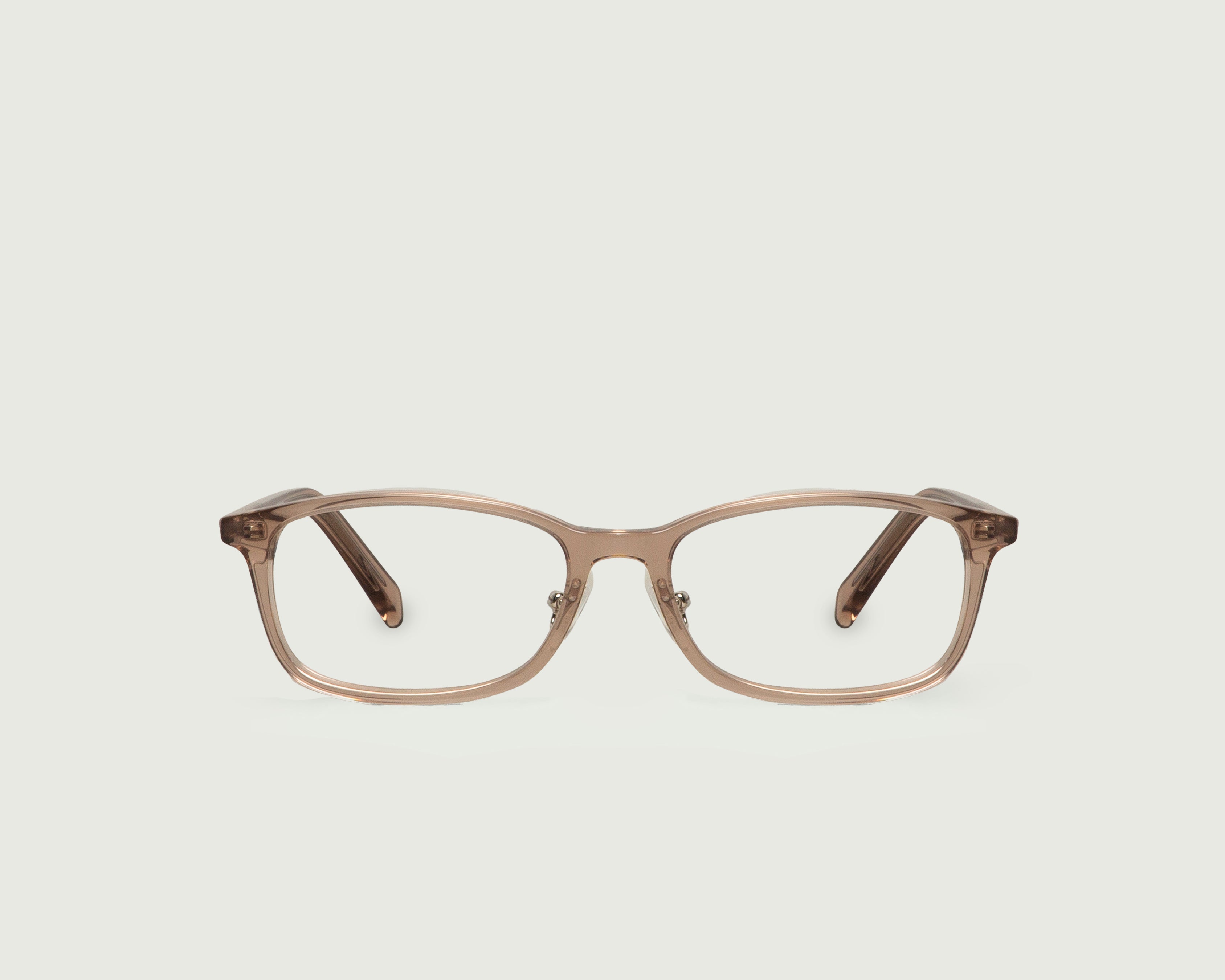 Fawn::Arlo+ Eyeglasses rectangle pink acetate front