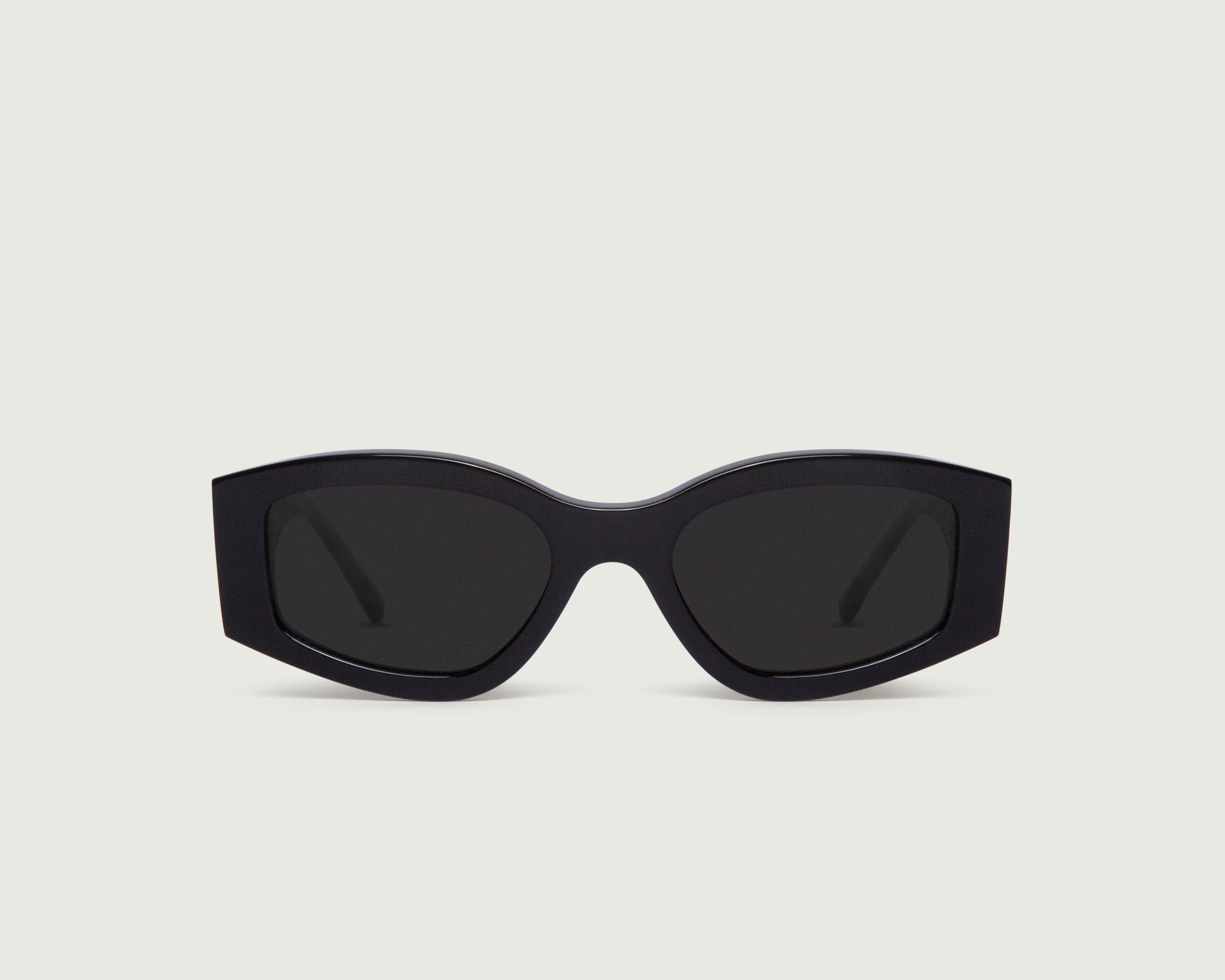 Ink::Nori Sunglasses cateye black recycled polyester front