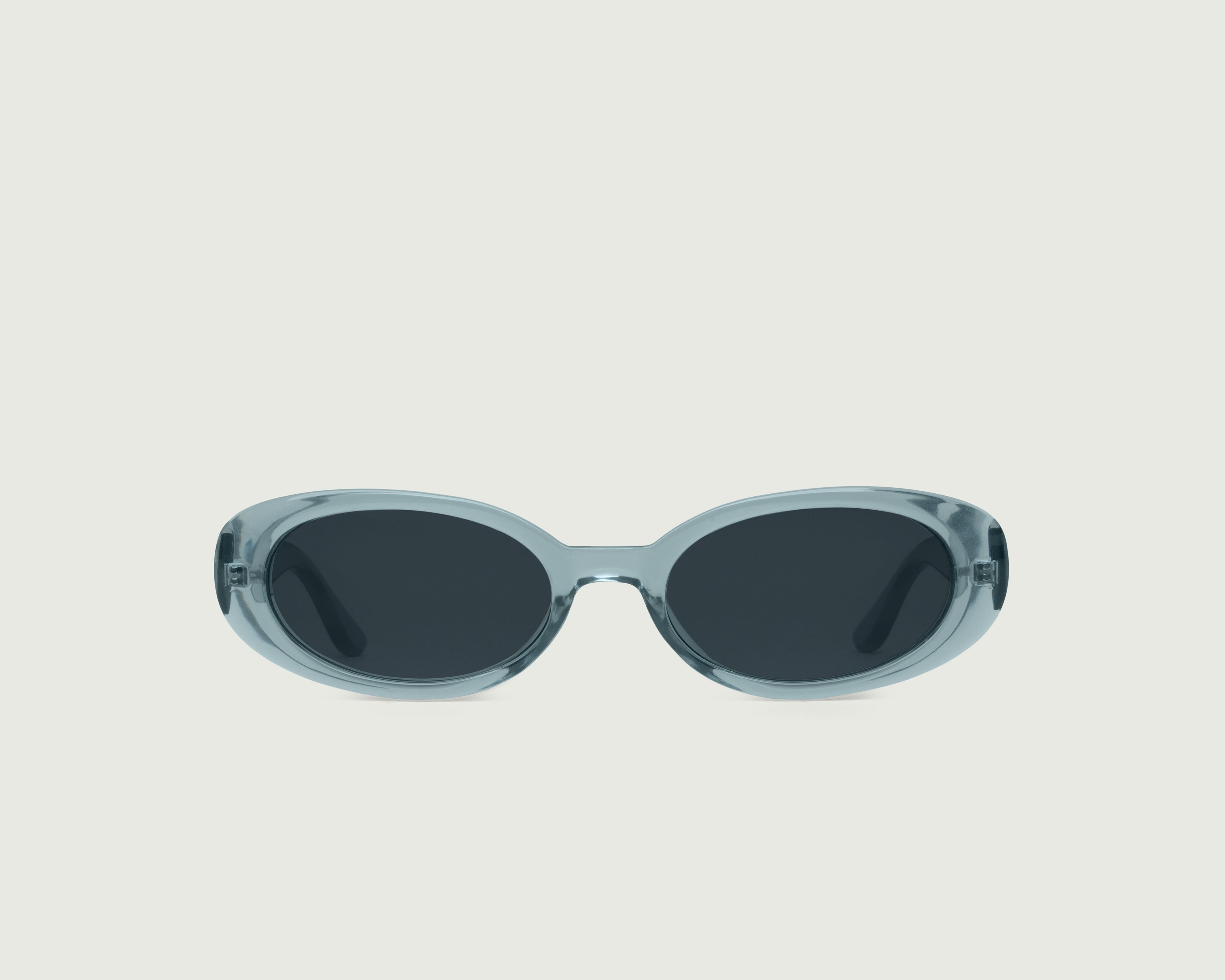 Blizzard ::Devon Sunglasses round blue recycled polyester front