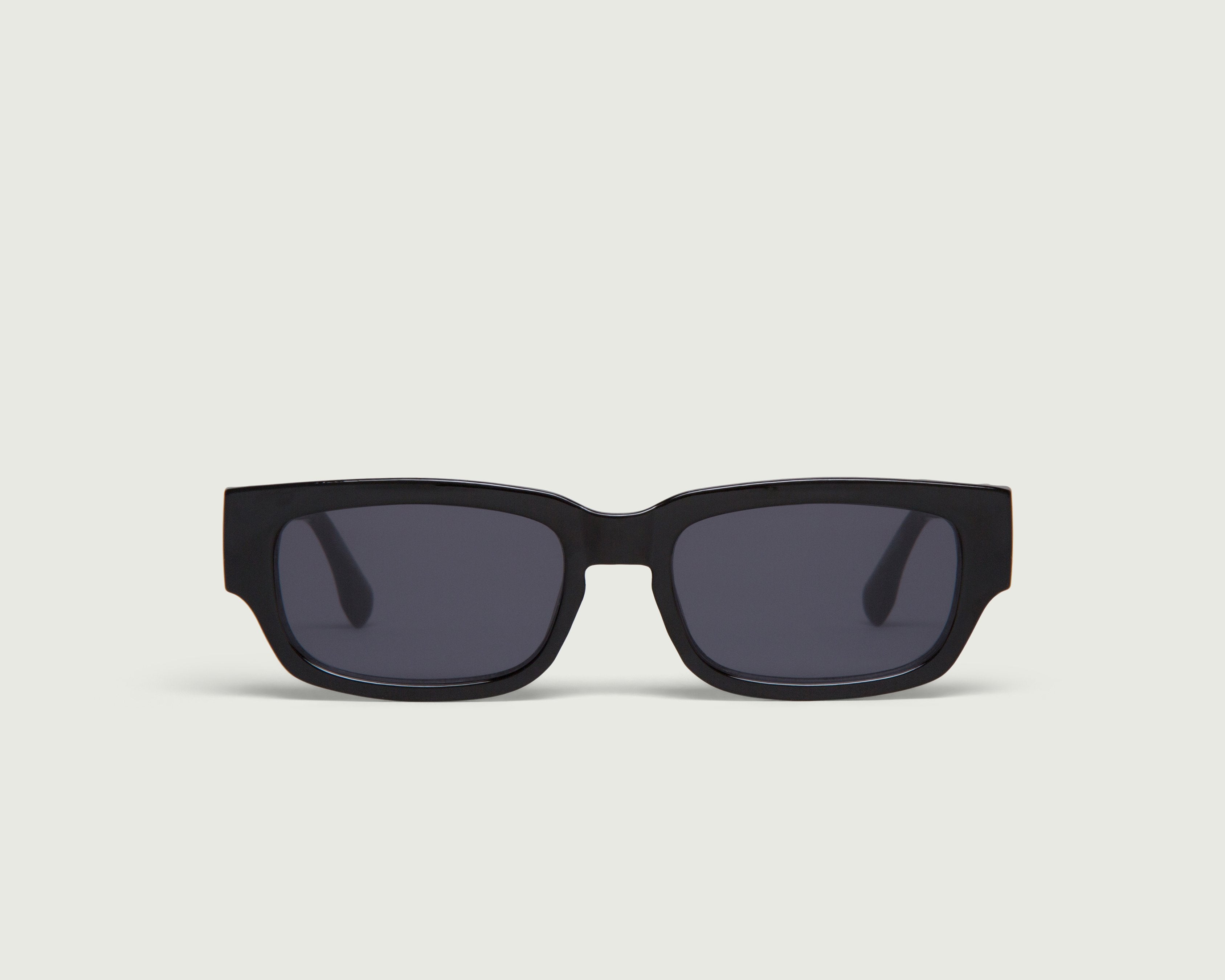 Ink::Jarvis Sunglasses rectangle black plastic front