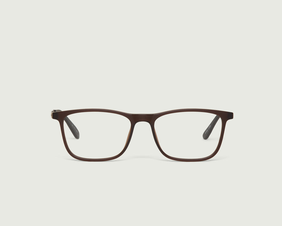 men Smith Eyeglasses rectangle brown plastic