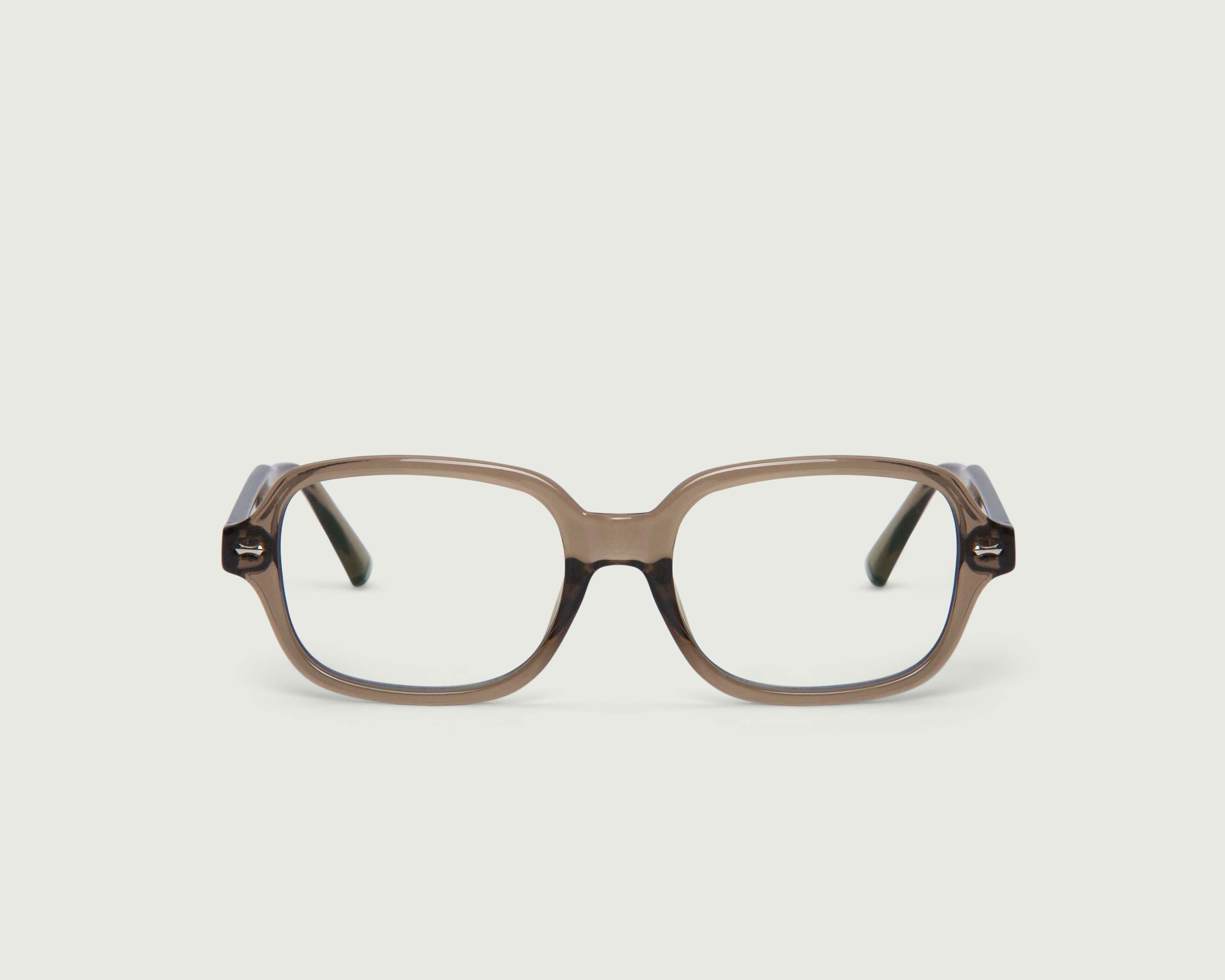 Fog::Dmitri Anti-Radiation Glasses square brown recycled polyester front