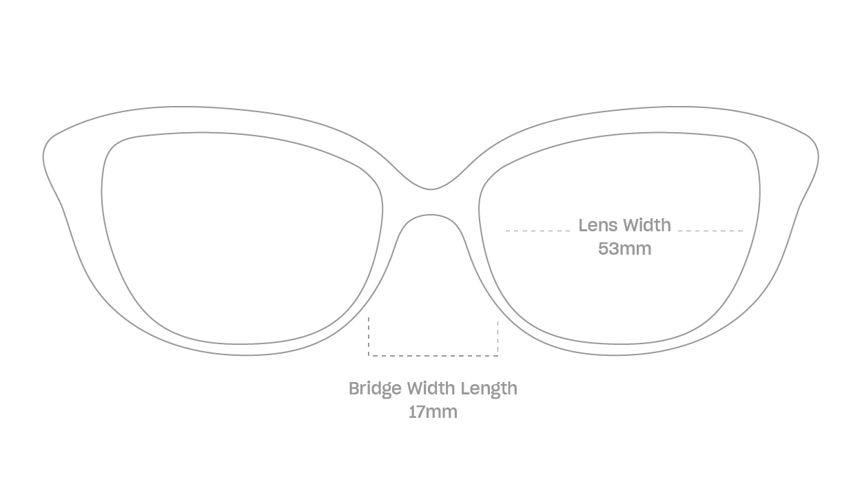 measurement::lens width Lera+ Eyeglasses cat eye bioacetate