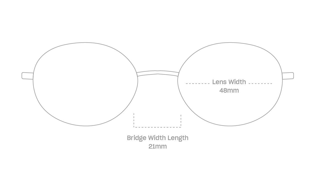 measurement::lens width Sandro Eyeglasses rectangle metal