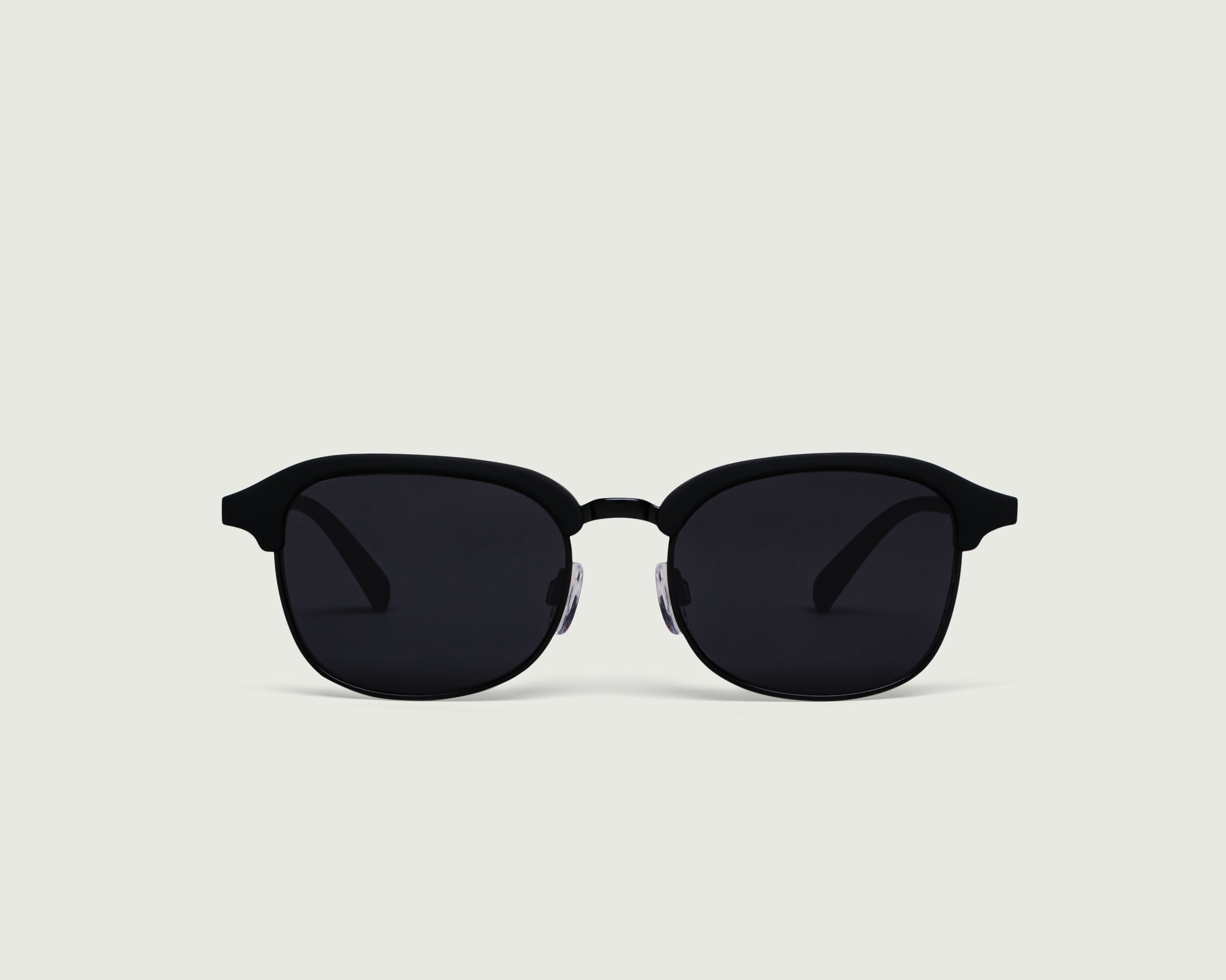 Ink::Castro Sunglasses browline black plastic metal front