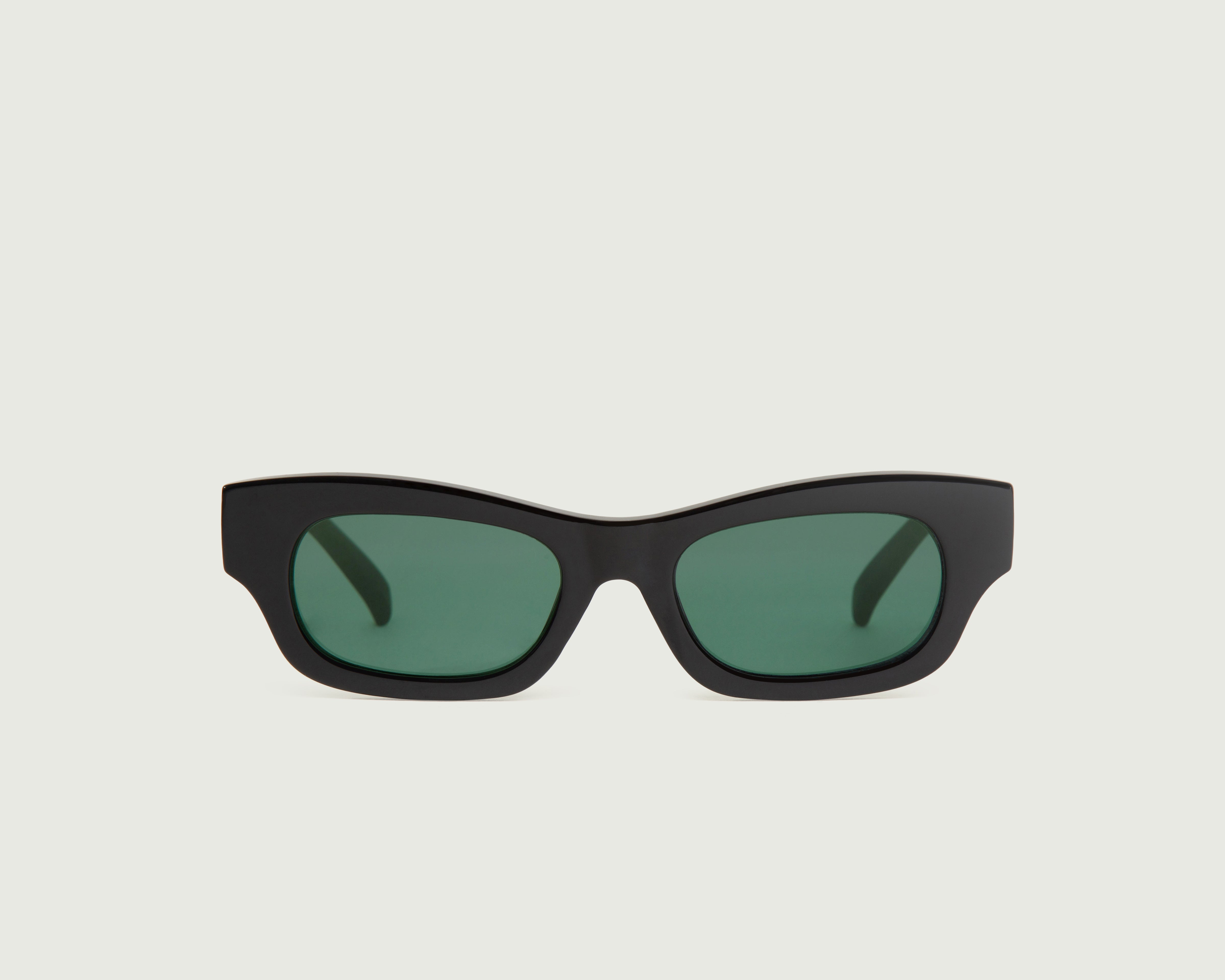 Ink-Pond::Jax Sunglasses cat eye green recycled polyester front