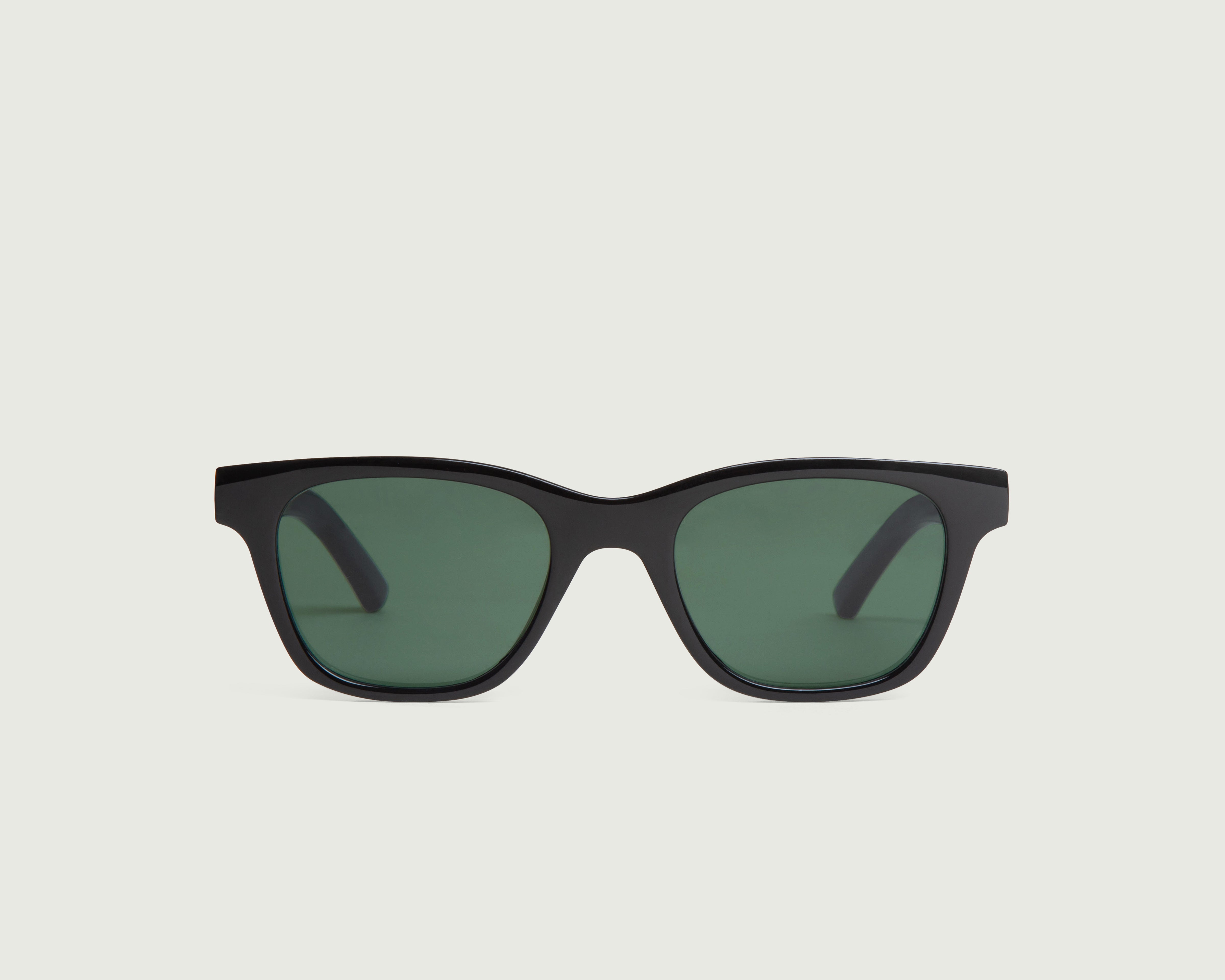 Ink-Pond::Theo Sunglasses square green plastic front
