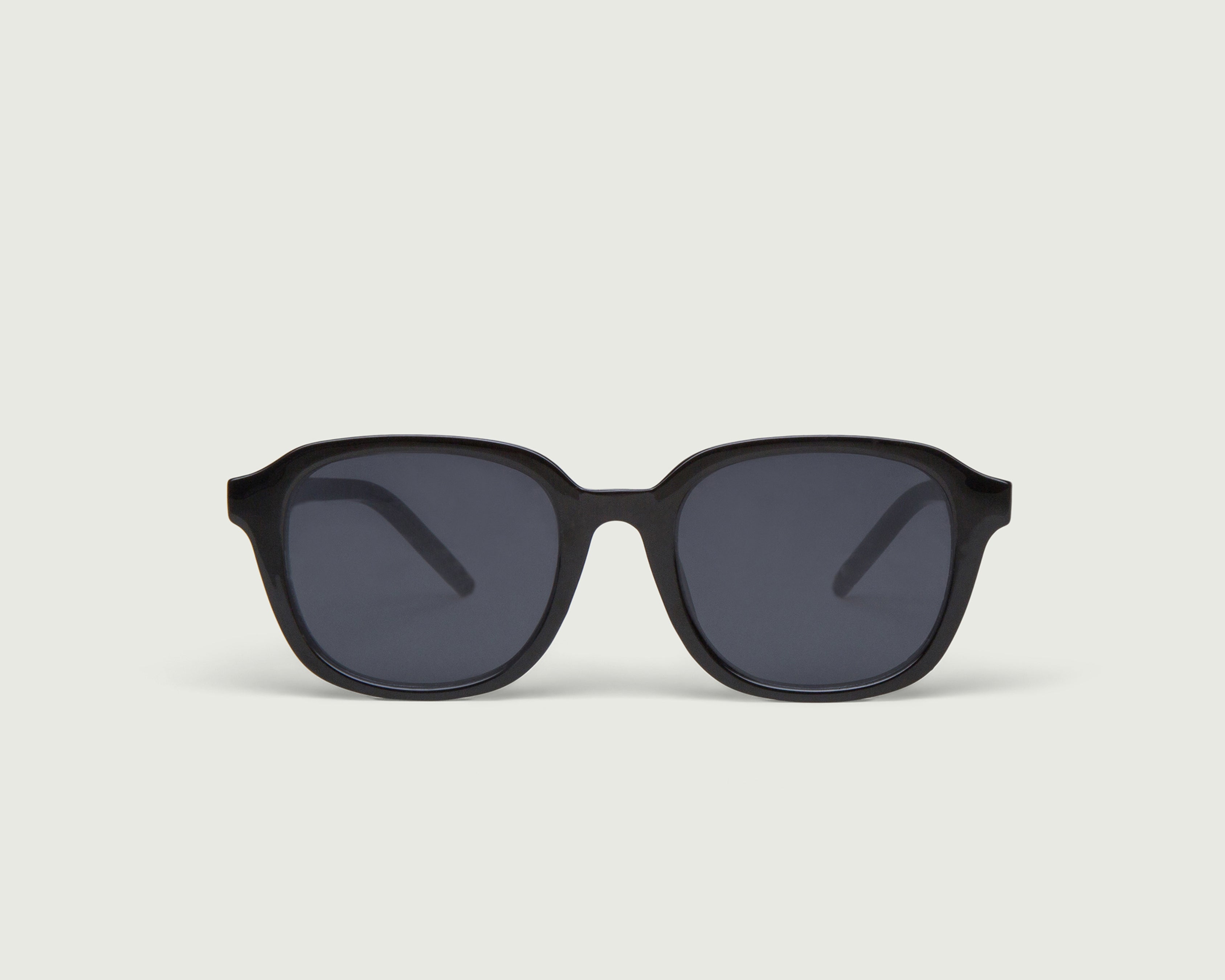 Ink::Homer Sunglasses square black plastic front