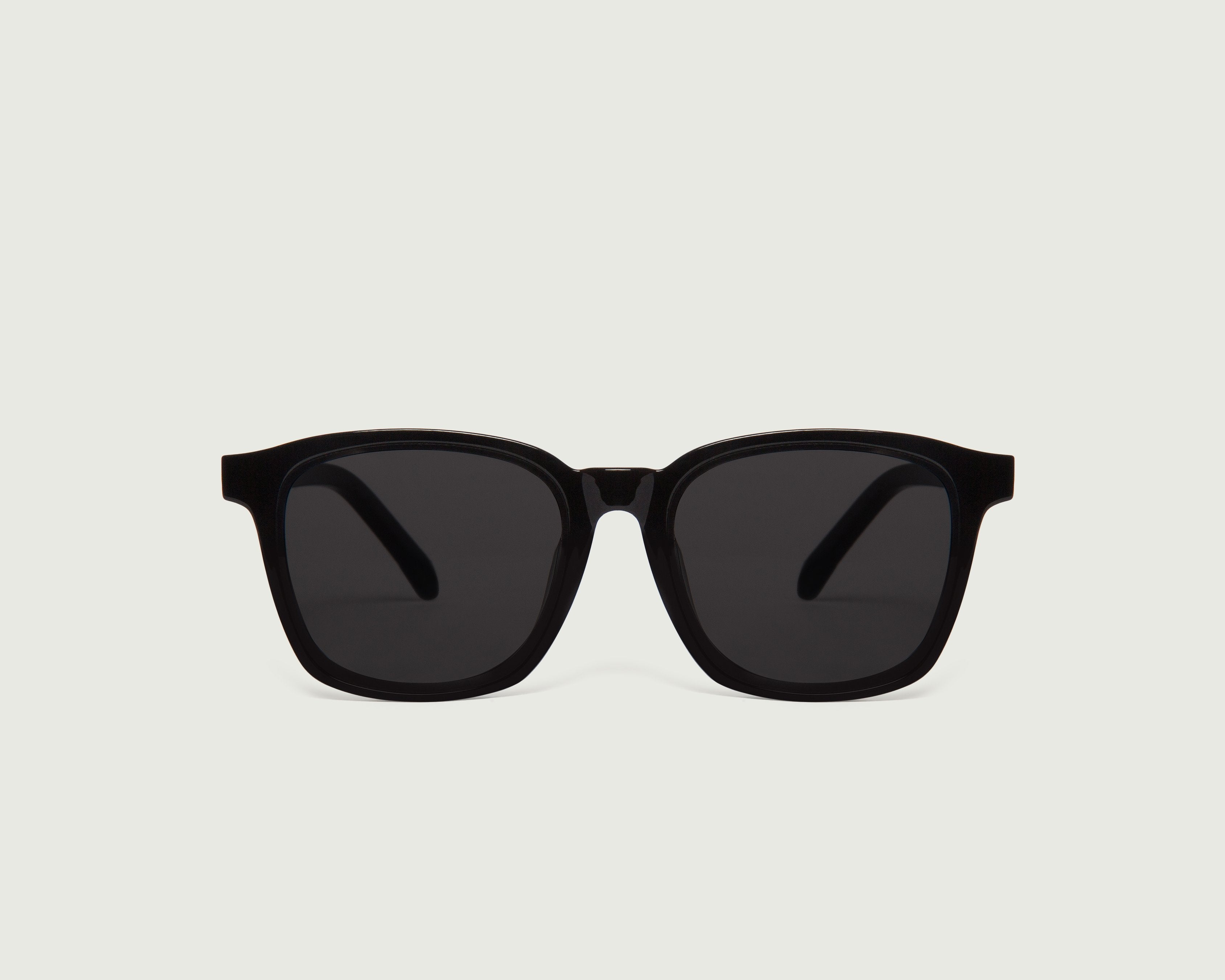 Ink::Bennett Sunglasses square black plastic front