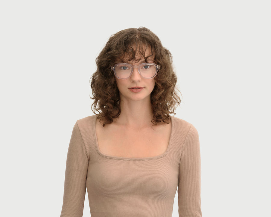 women Wilmur Eyeglasses square nude plastic