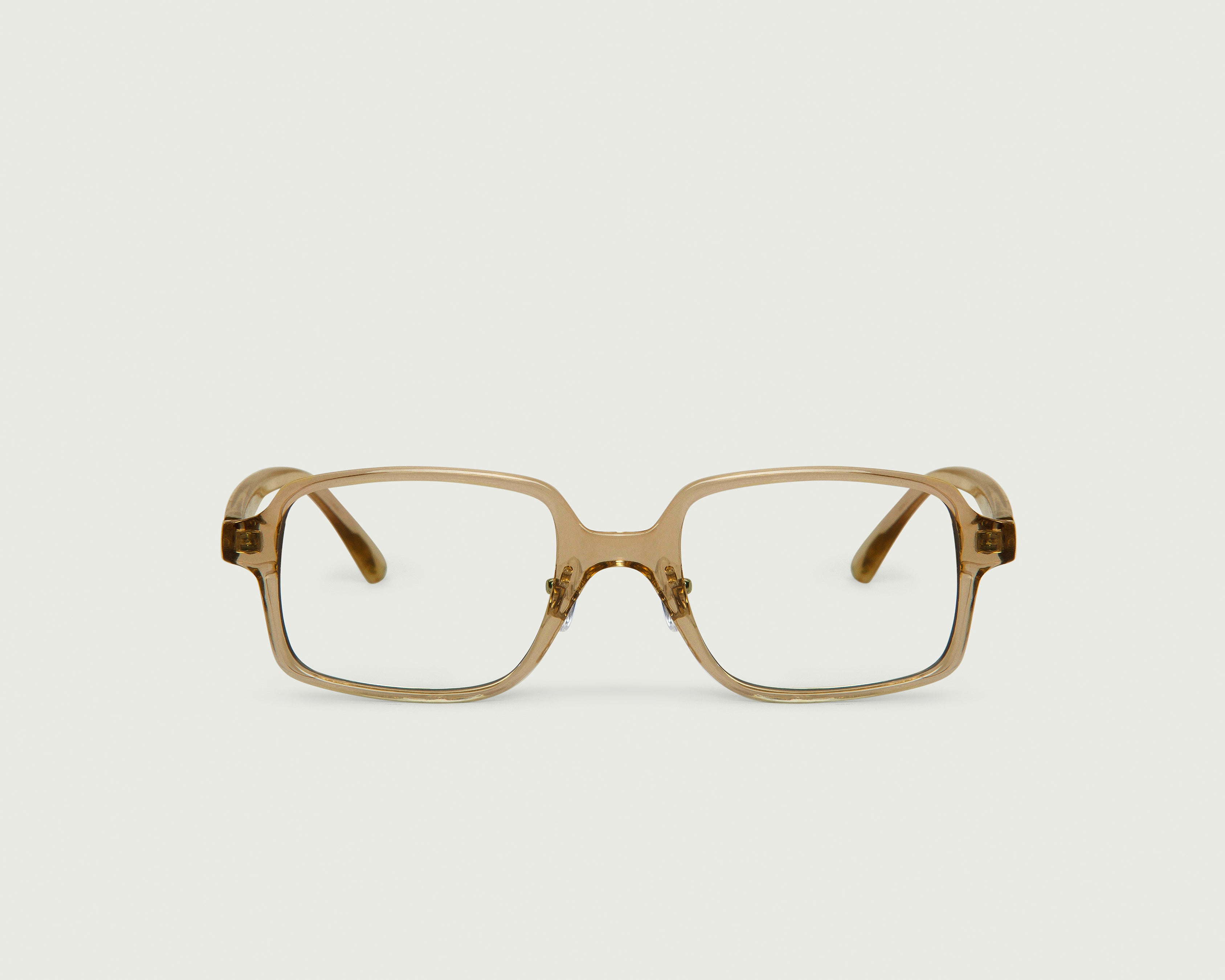 Manuka::Idris Anti-Radiation Glasses square brown recycled polyester front