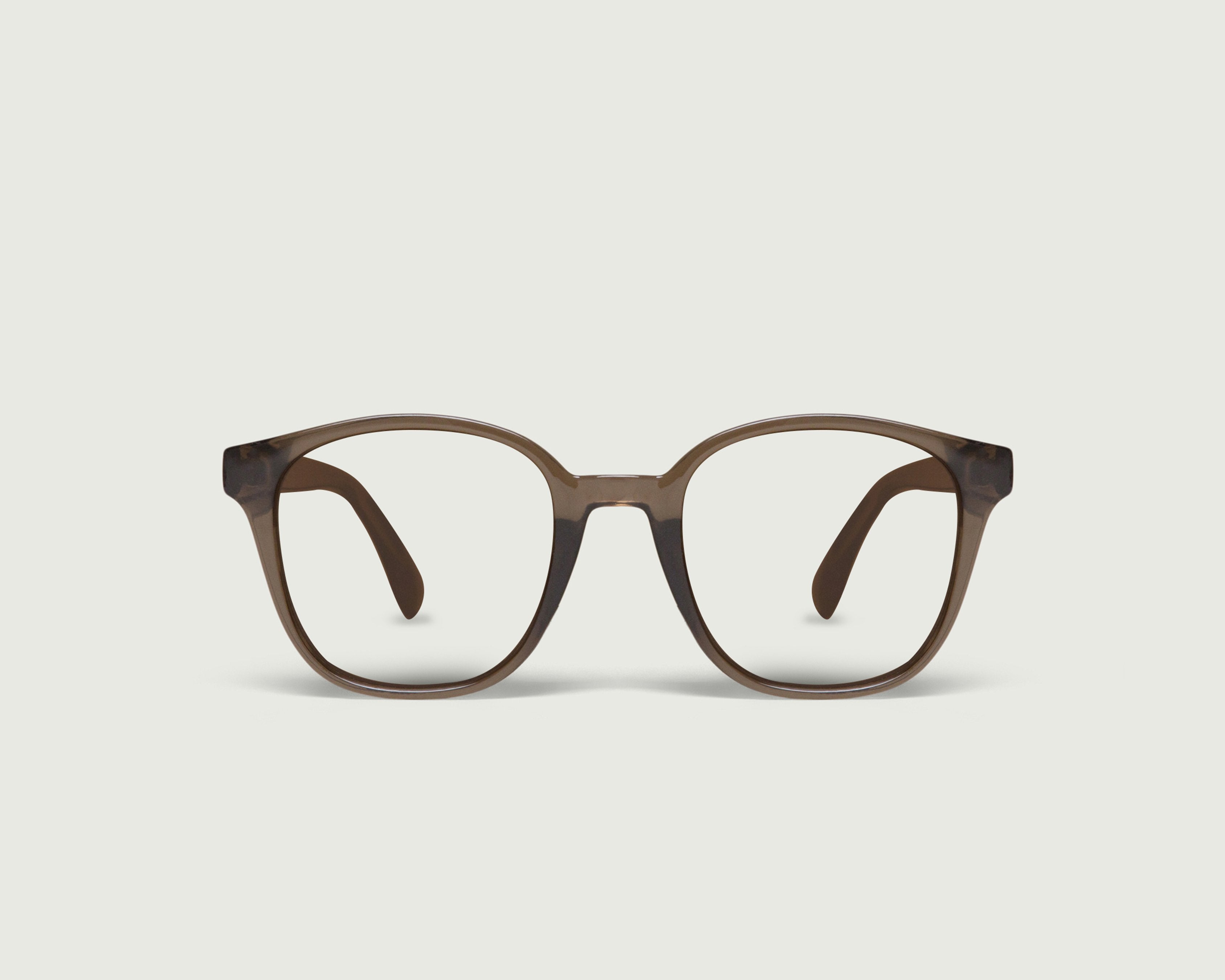 Mink::Neo Anti-Radiation Glasses square brown plastic front