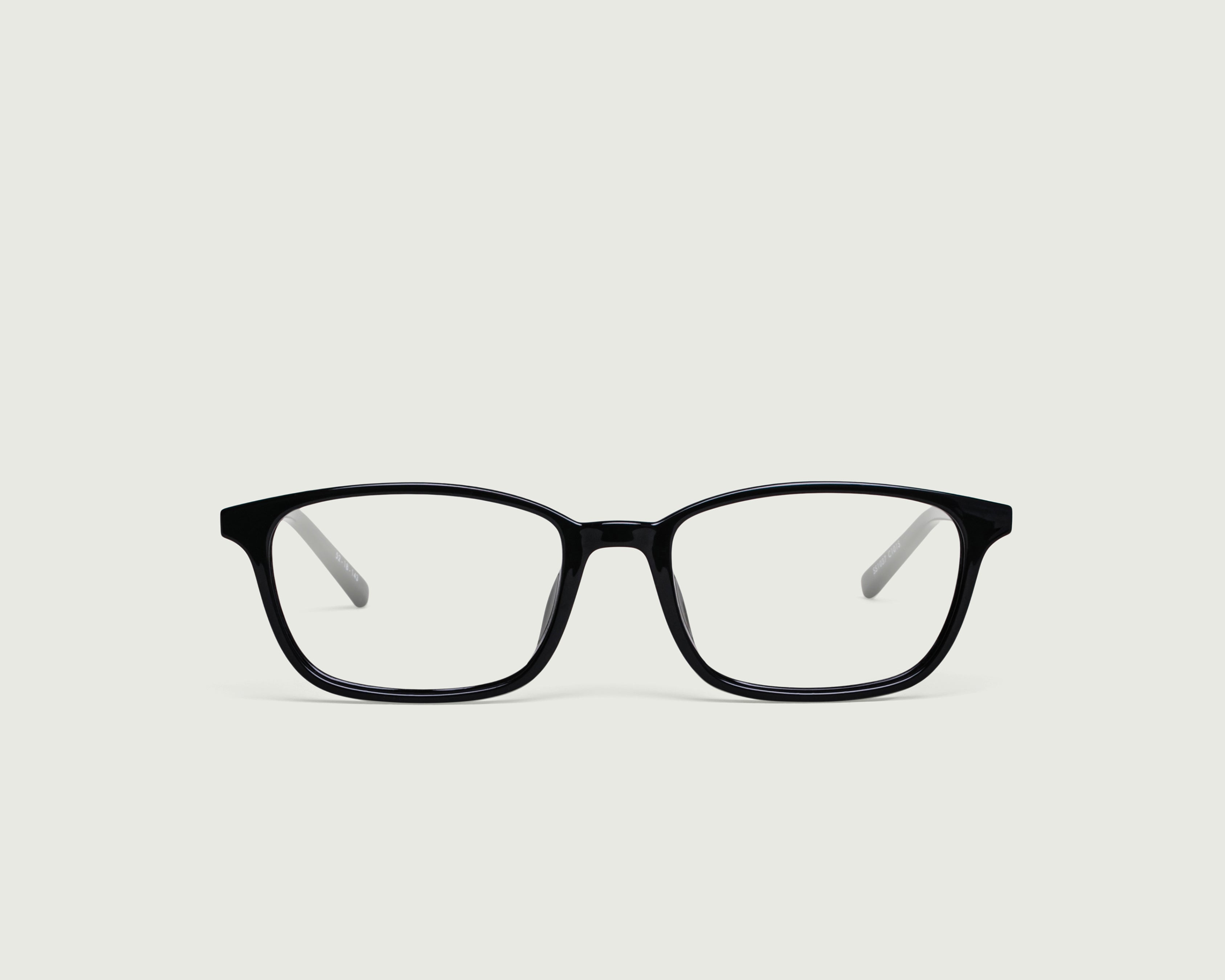 Ink::Neal Eyeglasses rectangle black plastic front