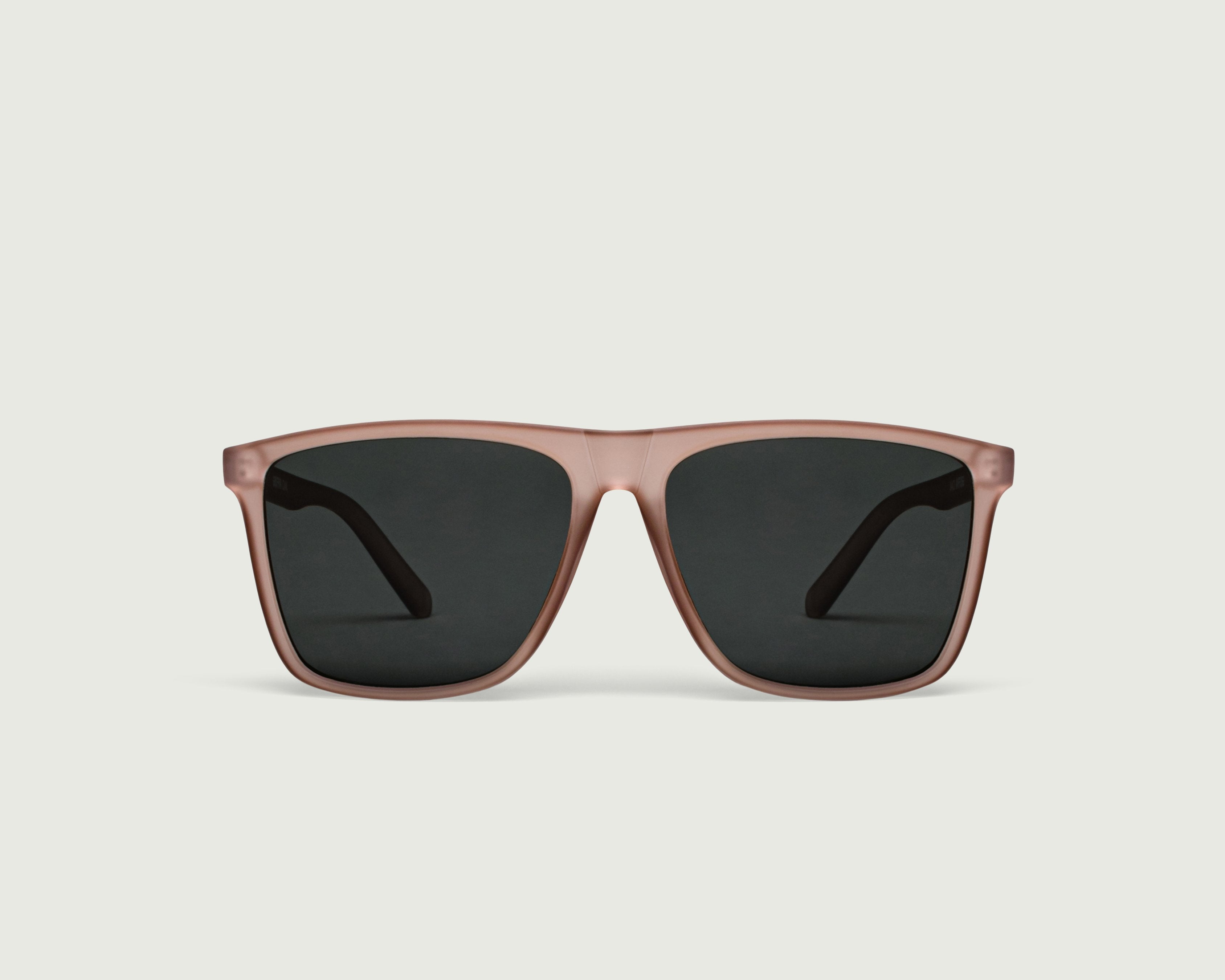 Oak::Griffin Sunglasses square brown plastic front