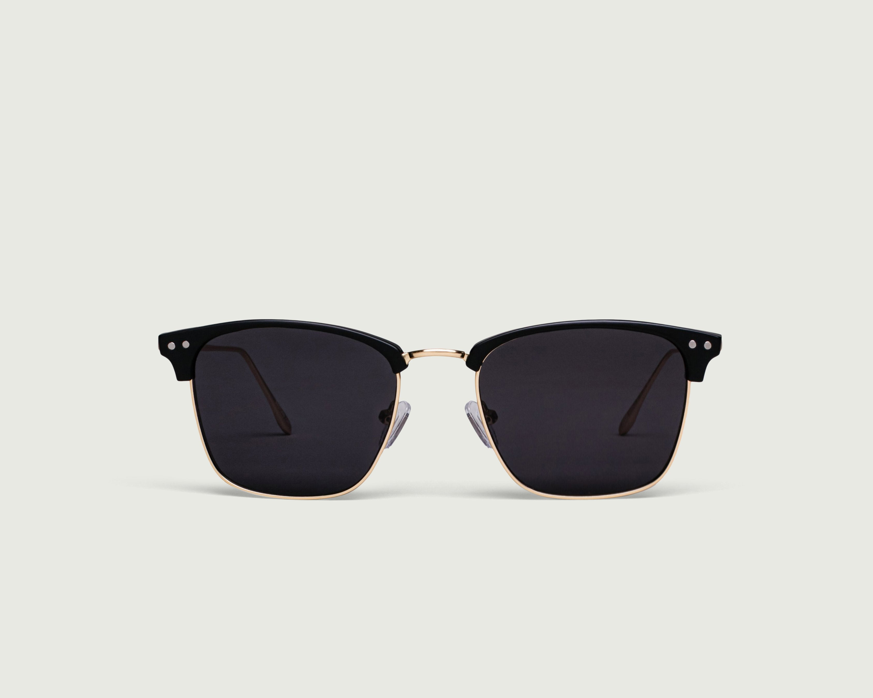 Ore::Bastian Sunglasses browline gold metal plastic front