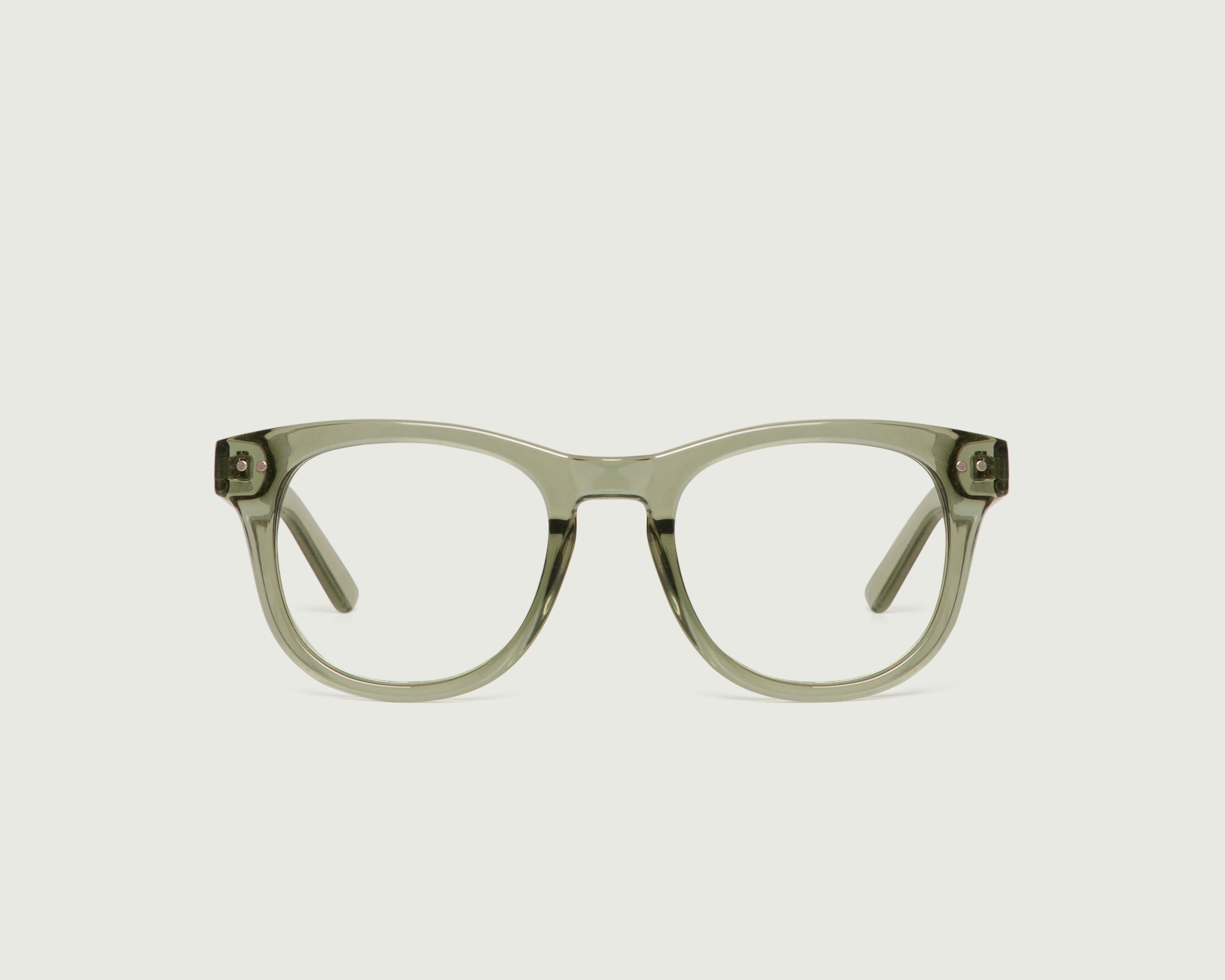 Slate::Juno Anti-Radiation Glasses round gray recycled polyester front