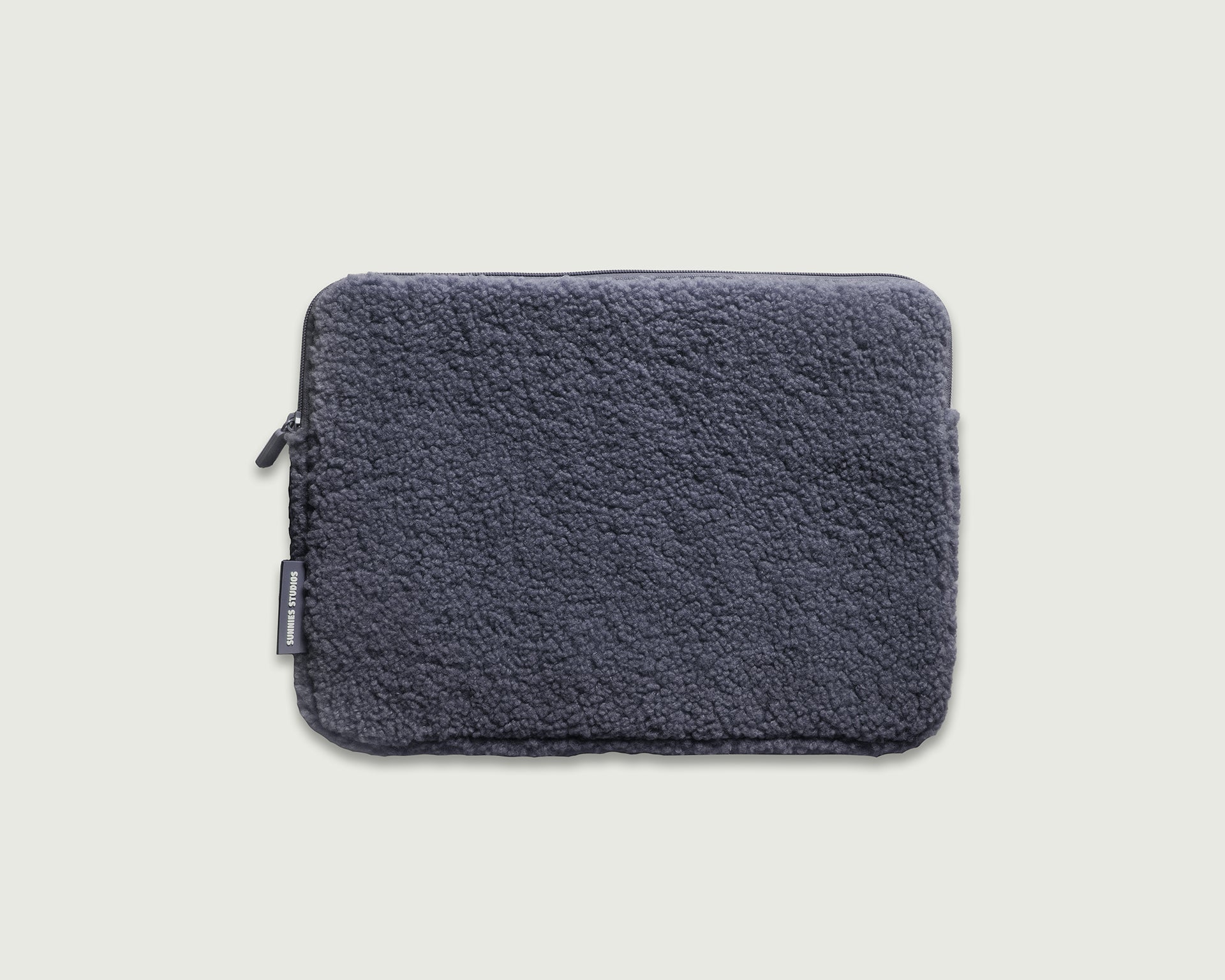 Charcoal::Teddy Laptop Sleeve Laptop case charcoal  front