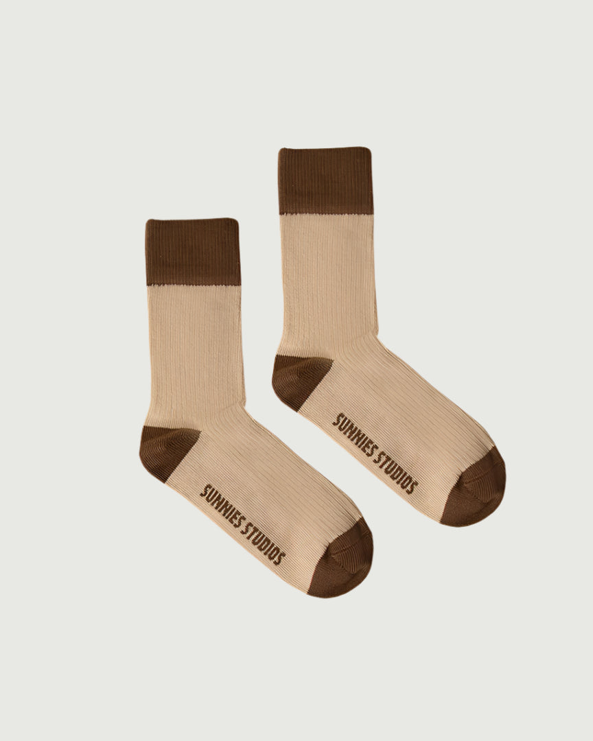 Holiday Socks Socks Cream front