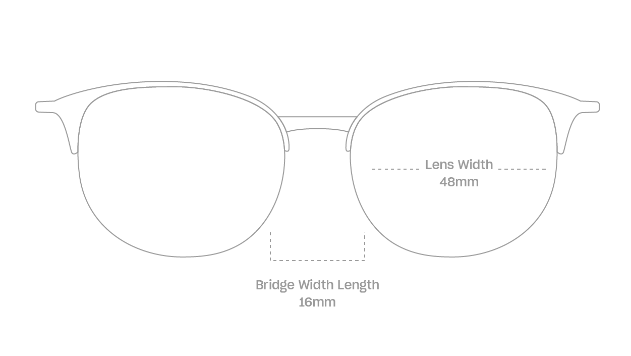 measurement::lens width Aerin Eyeglasses cat eye metal